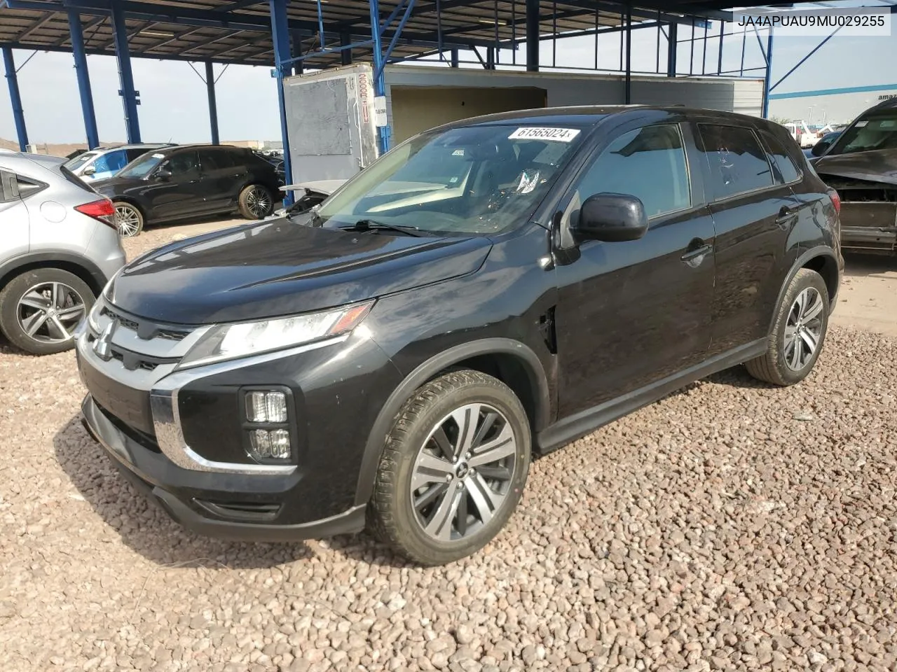 2021 Mitsubishi Outlander Sport Es VIN: JA4APUAU9MU029255 Lot: 61565024