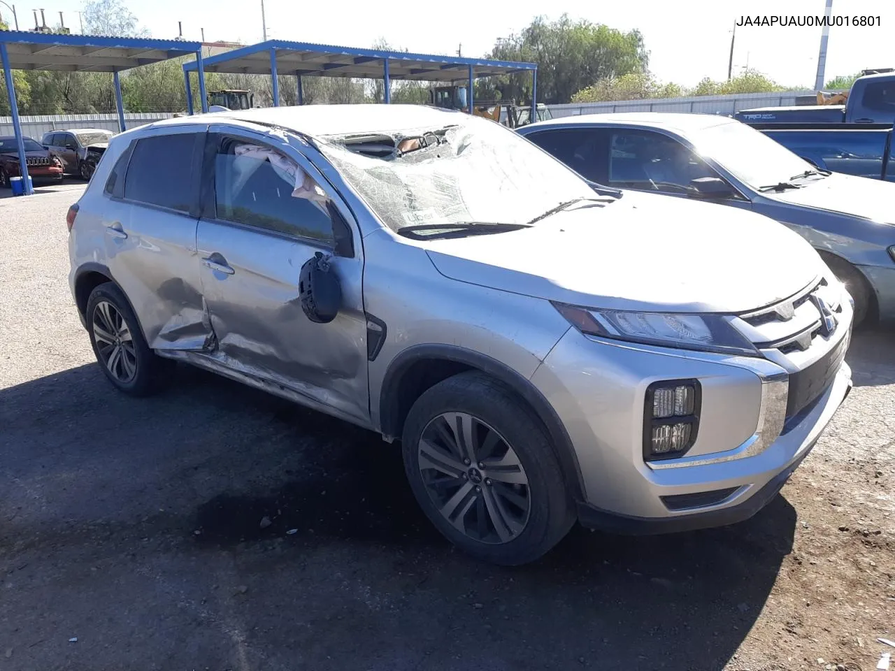 JA4APUAU0MU016801 2021 Mitsubishi Outlander Sport Es