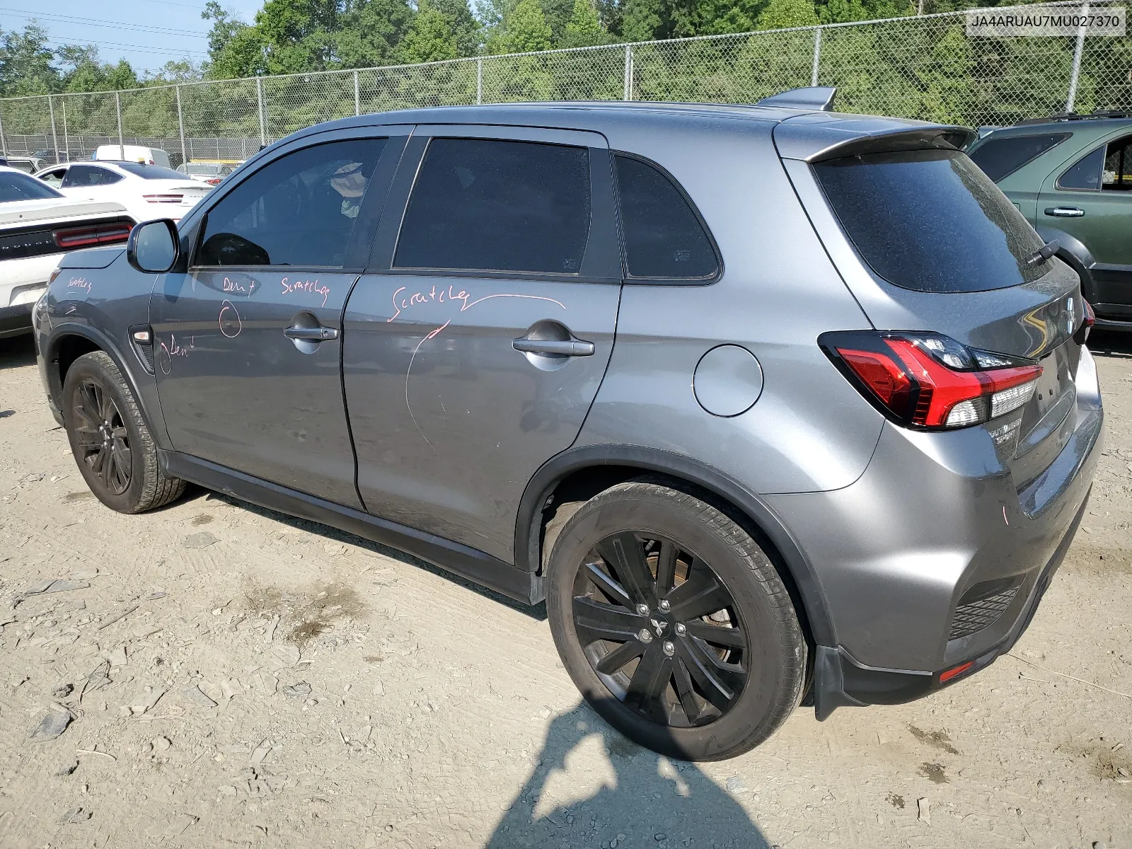 2021 Mitsubishi Outlander Sport Es VIN: JA4ARUAU7MU027370 Lot: 64482674