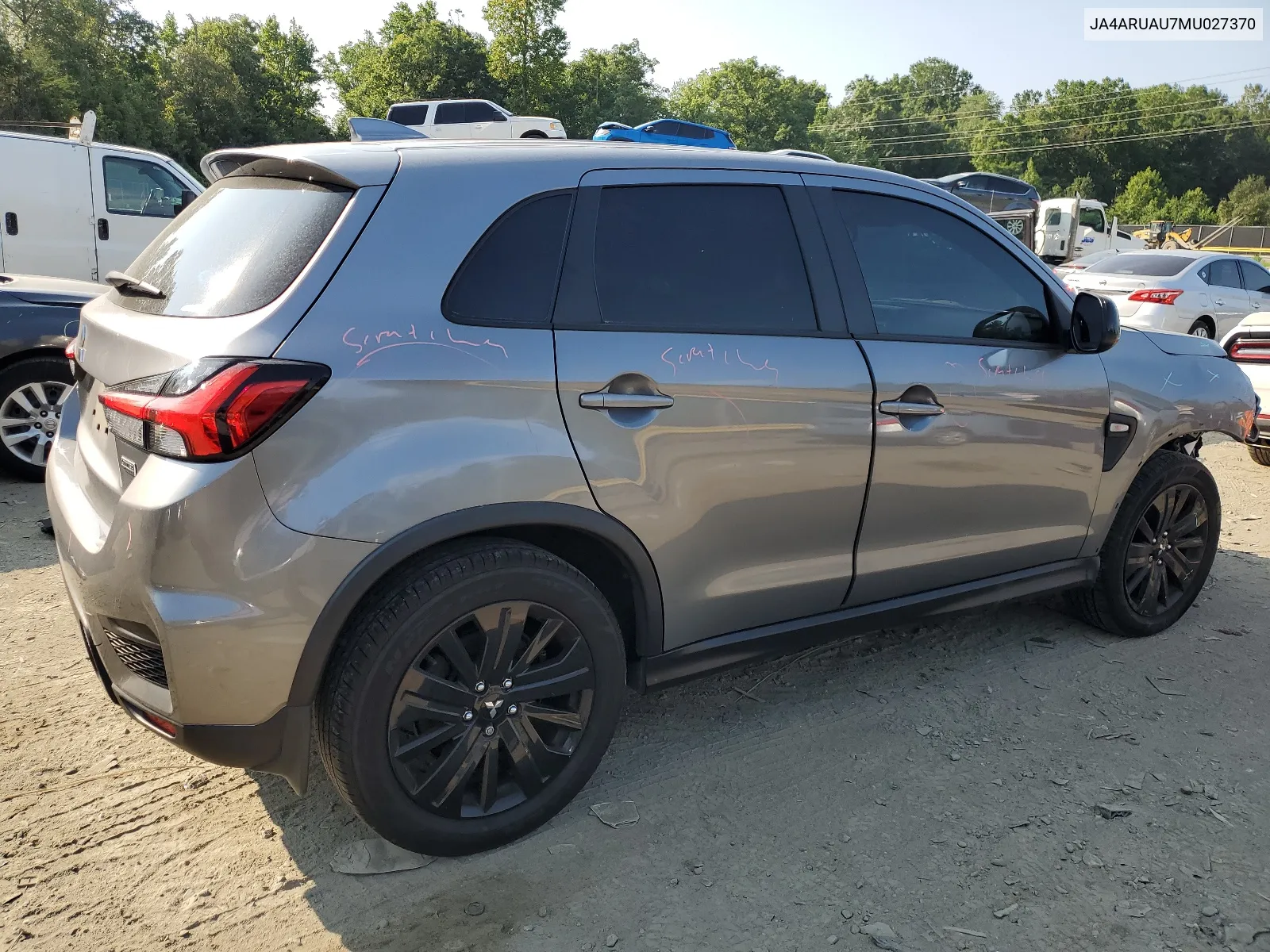 2021 Mitsubishi Outlander Sport Es VIN: JA4ARUAU7MU027370 Lot: 64482674