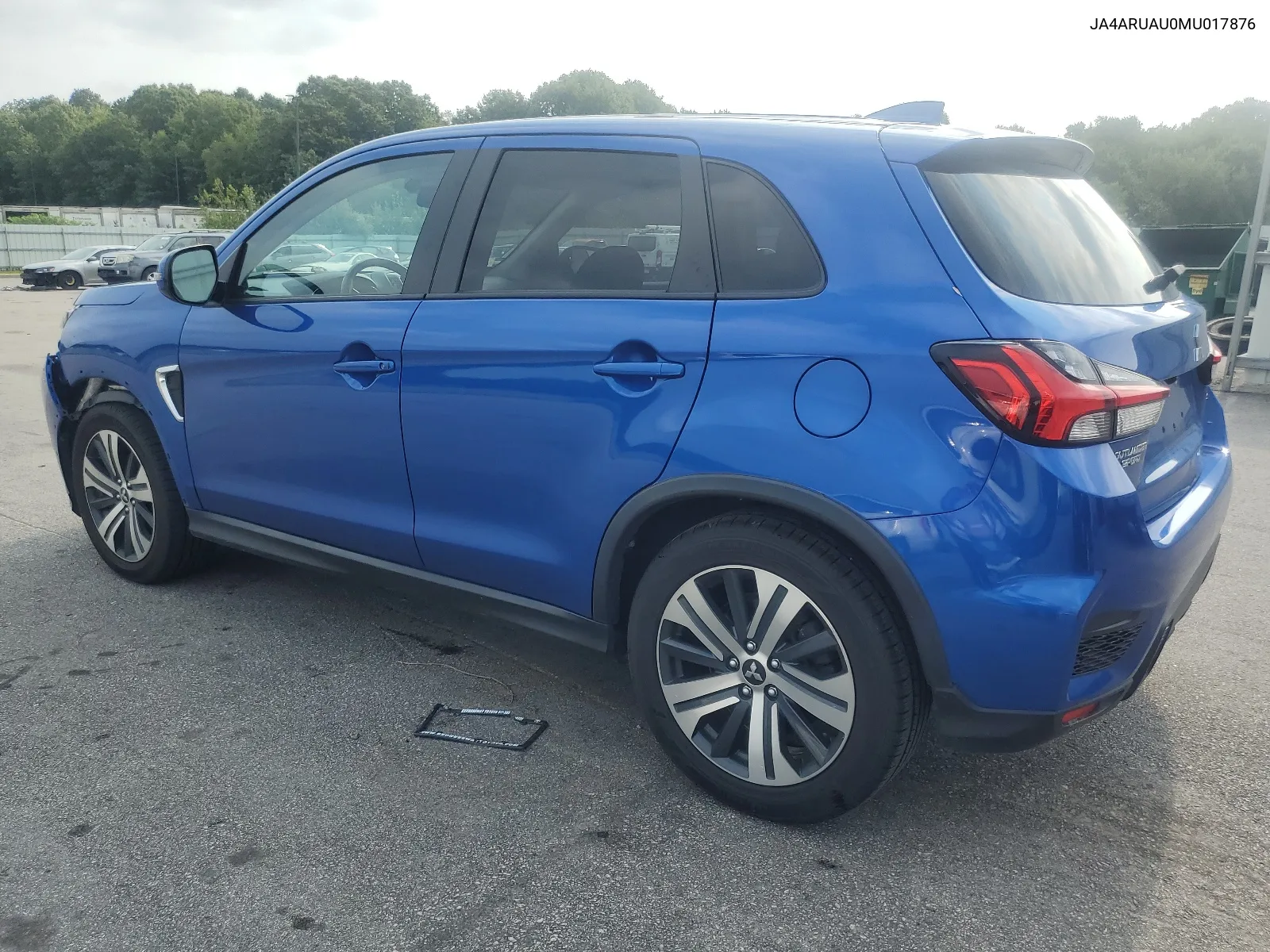 JA4ARUAU0MU017876 2021 Mitsubishi Outlander Sport Es