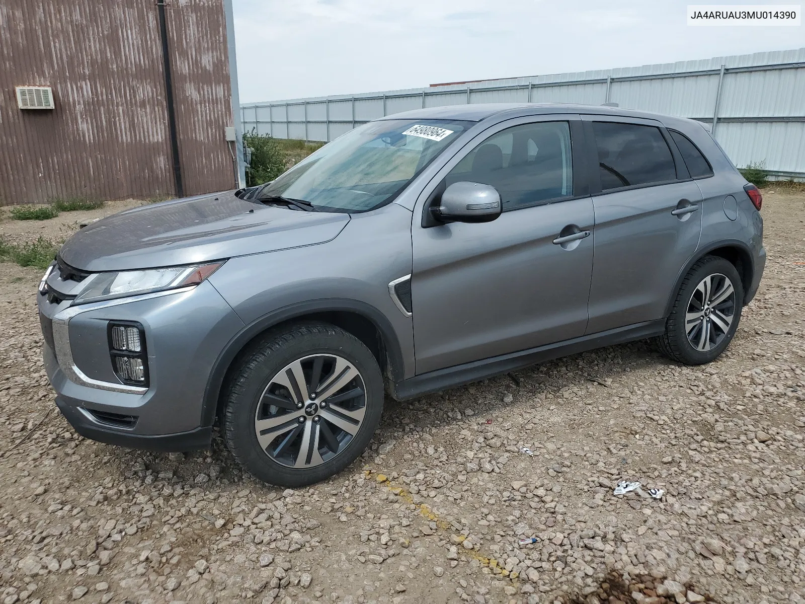 2021 Mitsubishi Outlander Sport Es VIN: JA4ARUAU3MU014390 Lot: 64980964