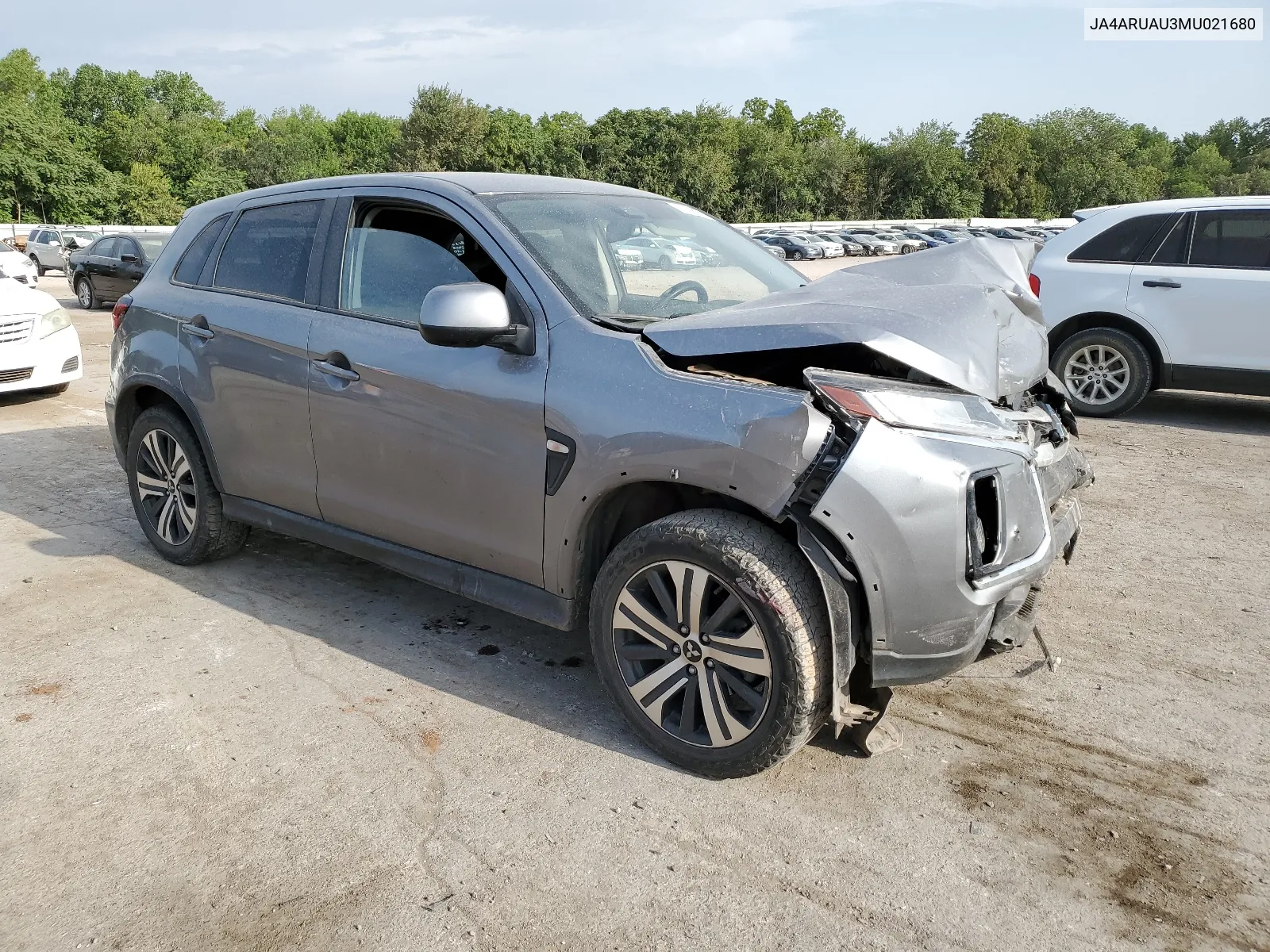 2021 Mitsubishi Outlander Sport Es VIN: JA4ARUAU3MU021680 Lot: 65558874