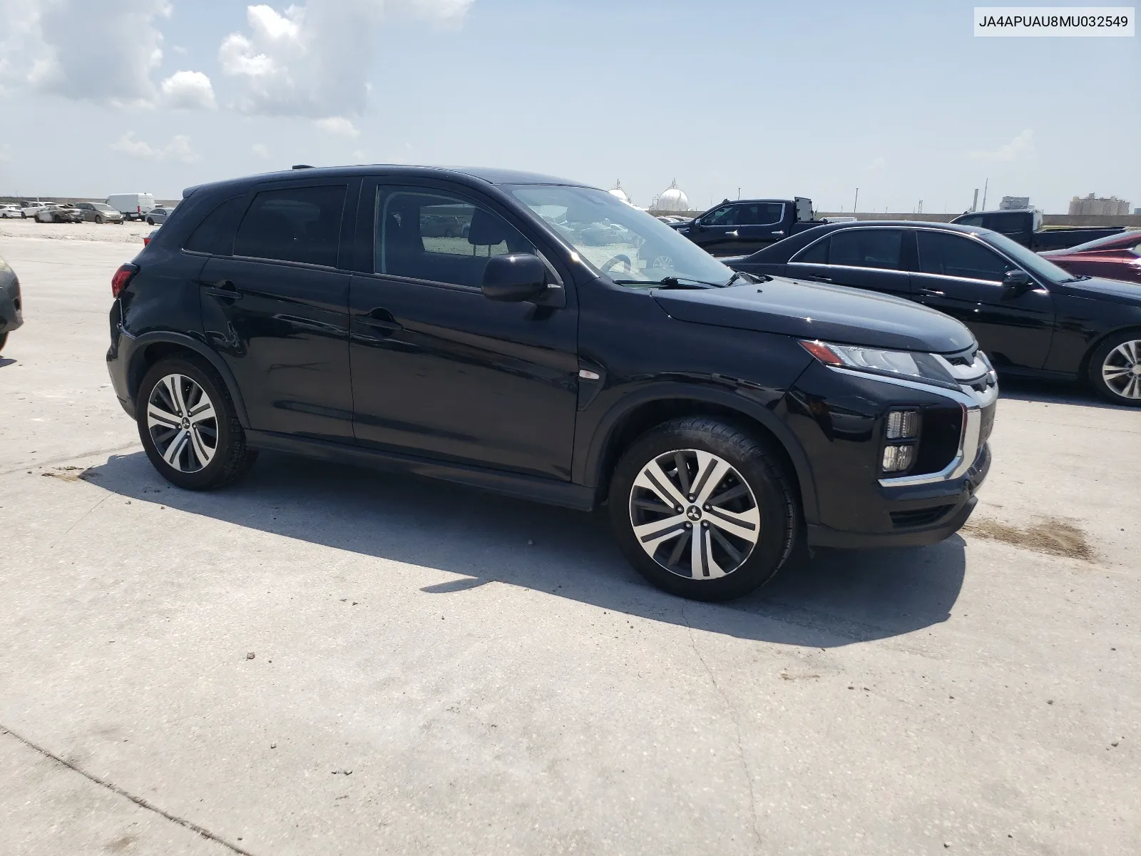 2021 Mitsubishi Outlander Sport Es VIN: JA4APUAU8MU032549 Lot: 65745444