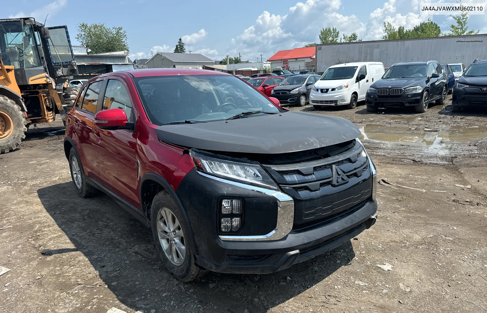 2021 Mitsubishi Rvr Se VIN: JA4AJVAWXMU602110 Lot: 65950944