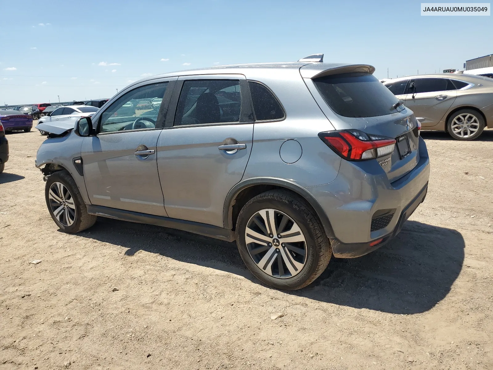 2021 Mitsubishi Outlander Sport Es VIN: JA4ARUAU0MU035049 Lot: 66022084