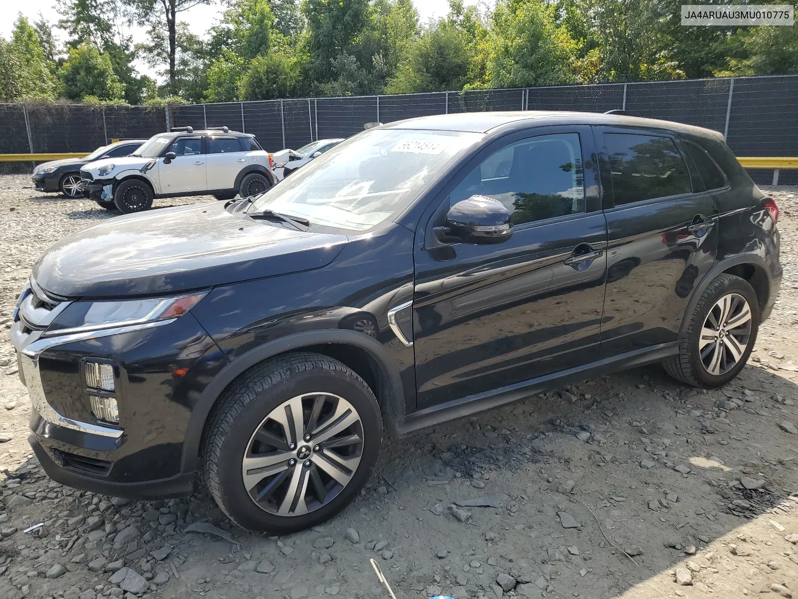 2021 Mitsubishi Outlander Sport Es VIN: JA4ARUAU3MU010775 Lot: 66214514