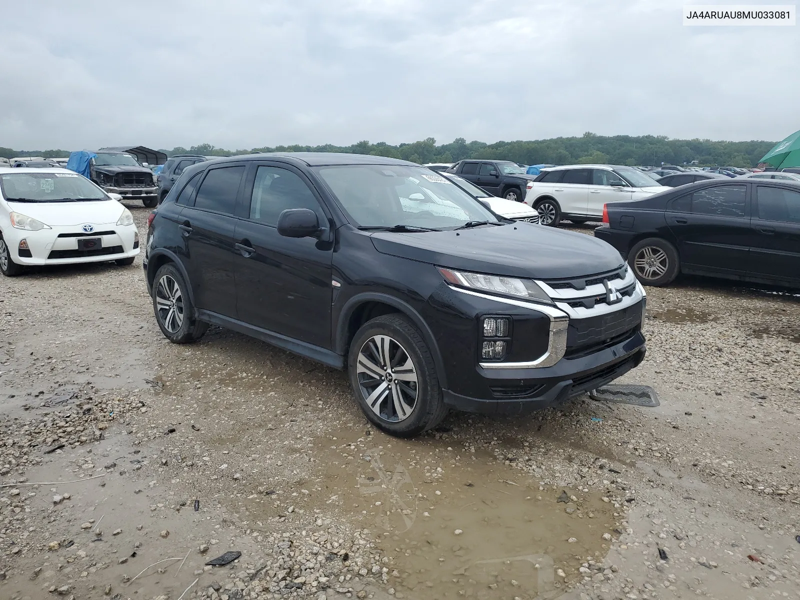 2021 Mitsubishi Outlander Sport Es VIN: JA4ARUAU8MU033081 Lot: 66335424