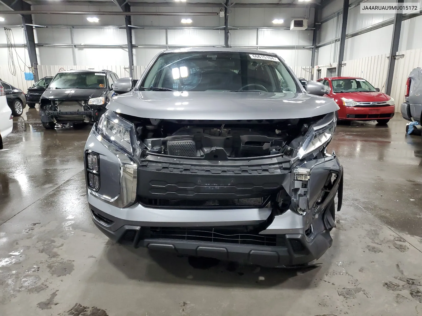 2021 Mitsubishi Outlander Sport Es VIN: JA4ARUAU9MU015172 Lot: 66615104