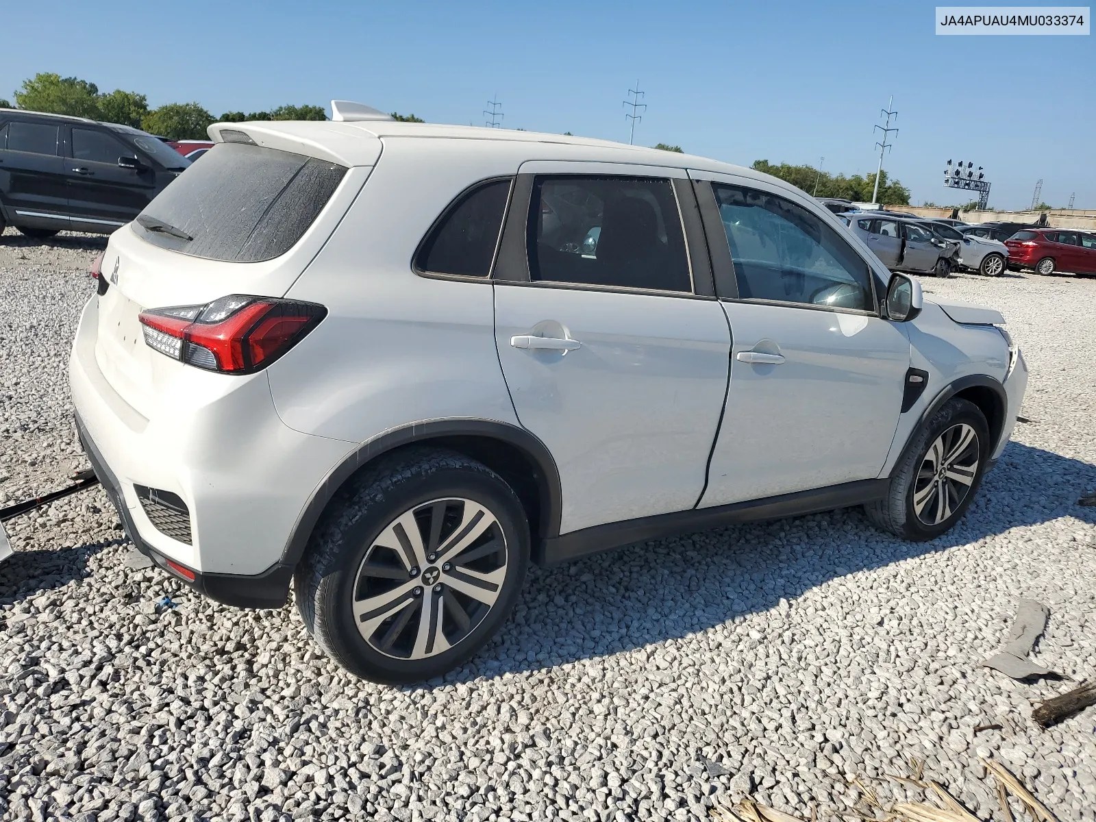 2021 Mitsubishi Outlander Sport Es VIN: JA4APUAU4MU033374 Lot: 67254394