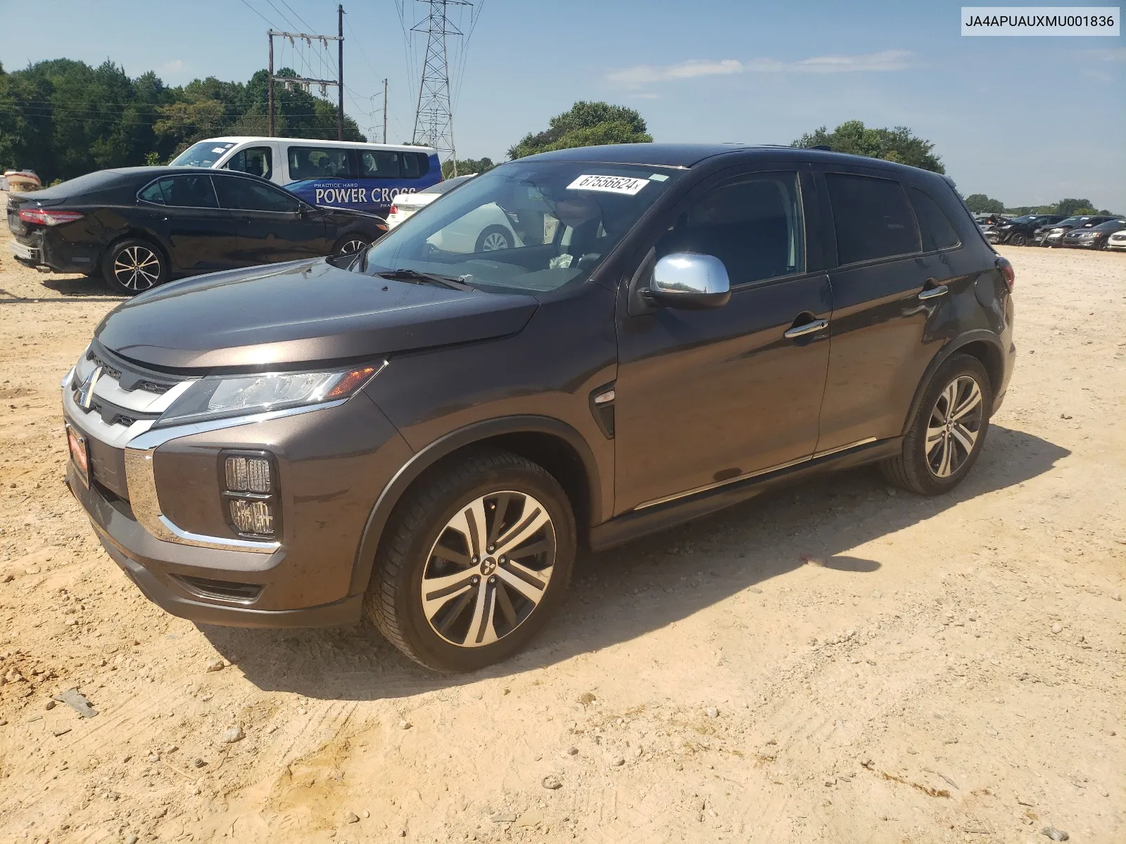 2021 Mitsubishi Outlander Sport Es VIN: JA4APUAUXMU001836 Lot: 67556624