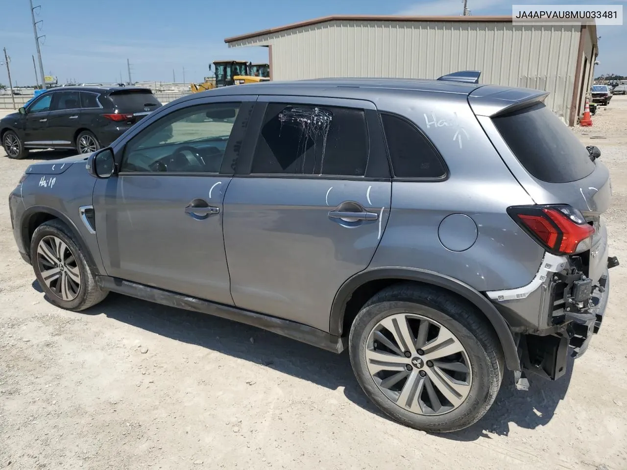 2021 Mitsubishi Outlander Sport Se VIN: JA4APVAU8MU033481 Lot: 67729934