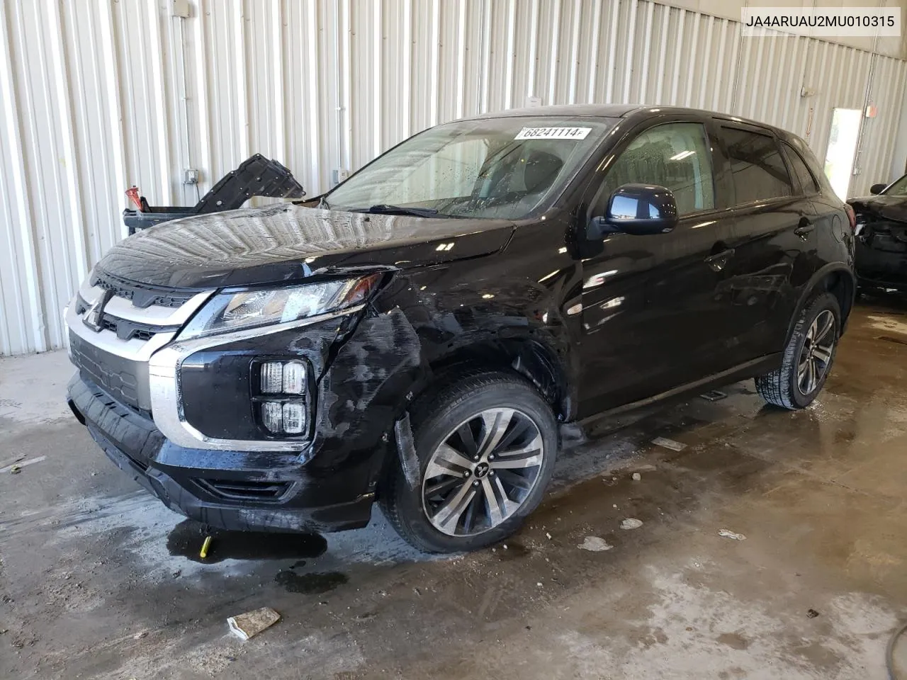 2021 Mitsubishi Outlander Sport Es VIN: JA4ARUAU2MU010315 Lot: 68241114