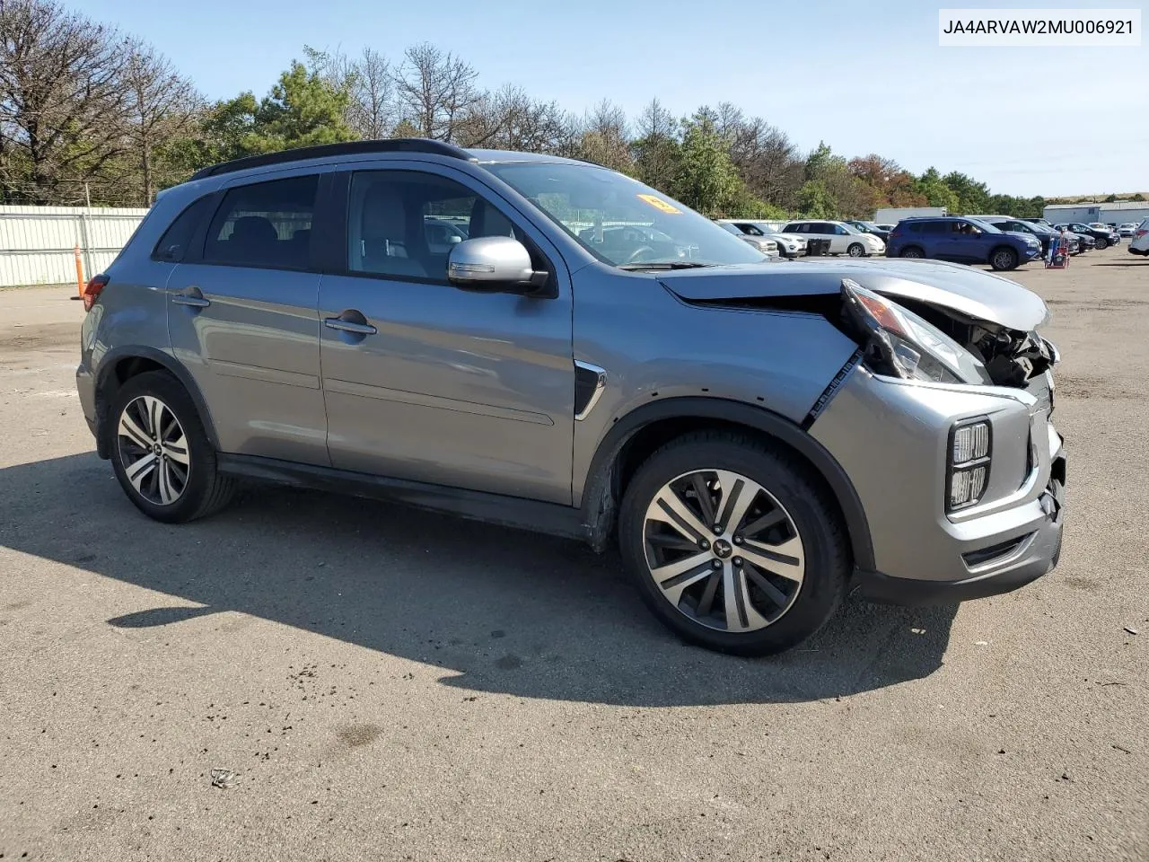 2021 Mitsubishi Outlander Sport Gt VIN: JA4ARVAW2MU006921 Lot: 69156424