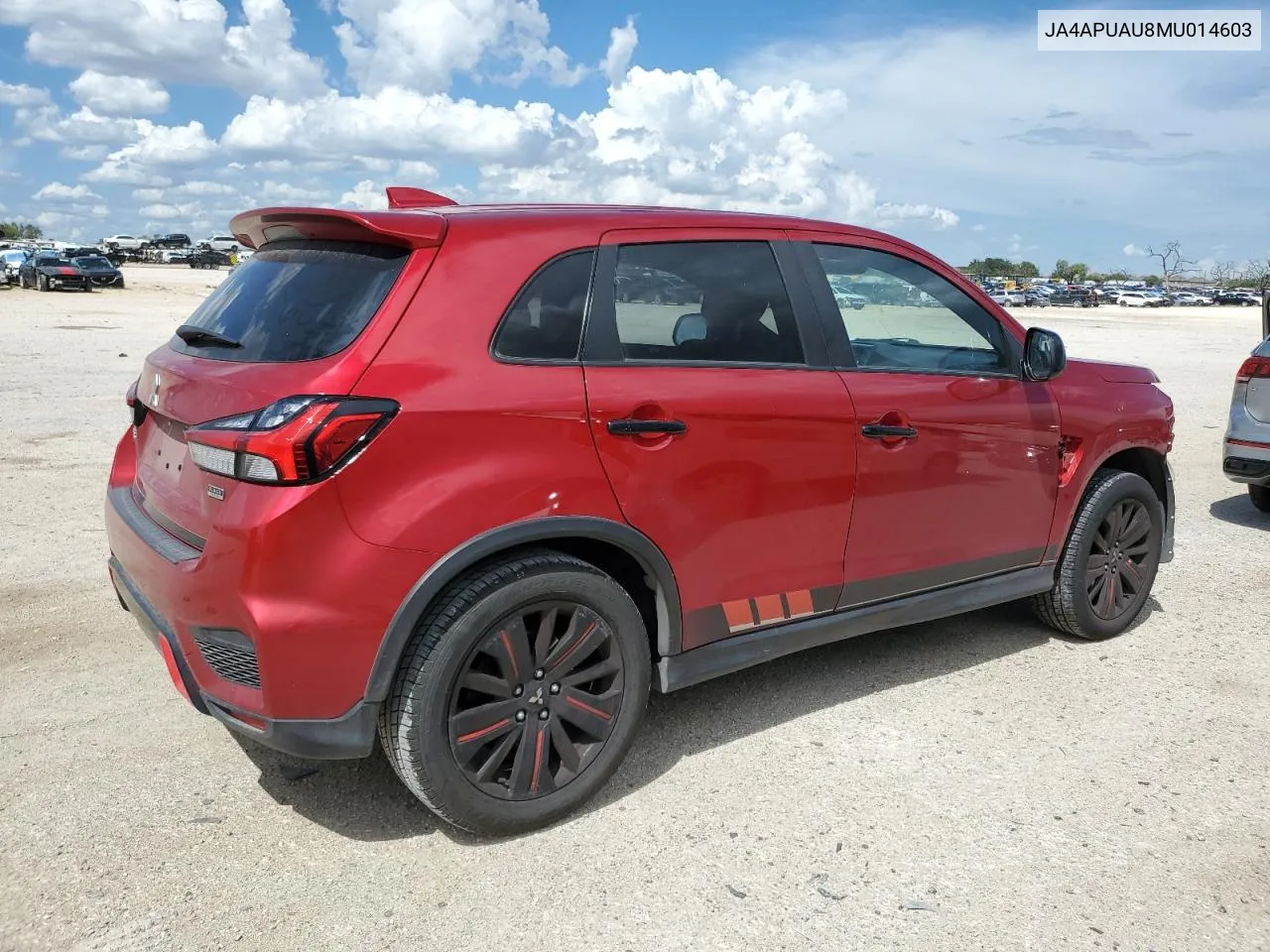 JA4APUAU8MU014603 2021 Mitsubishi Outlander Sport Es