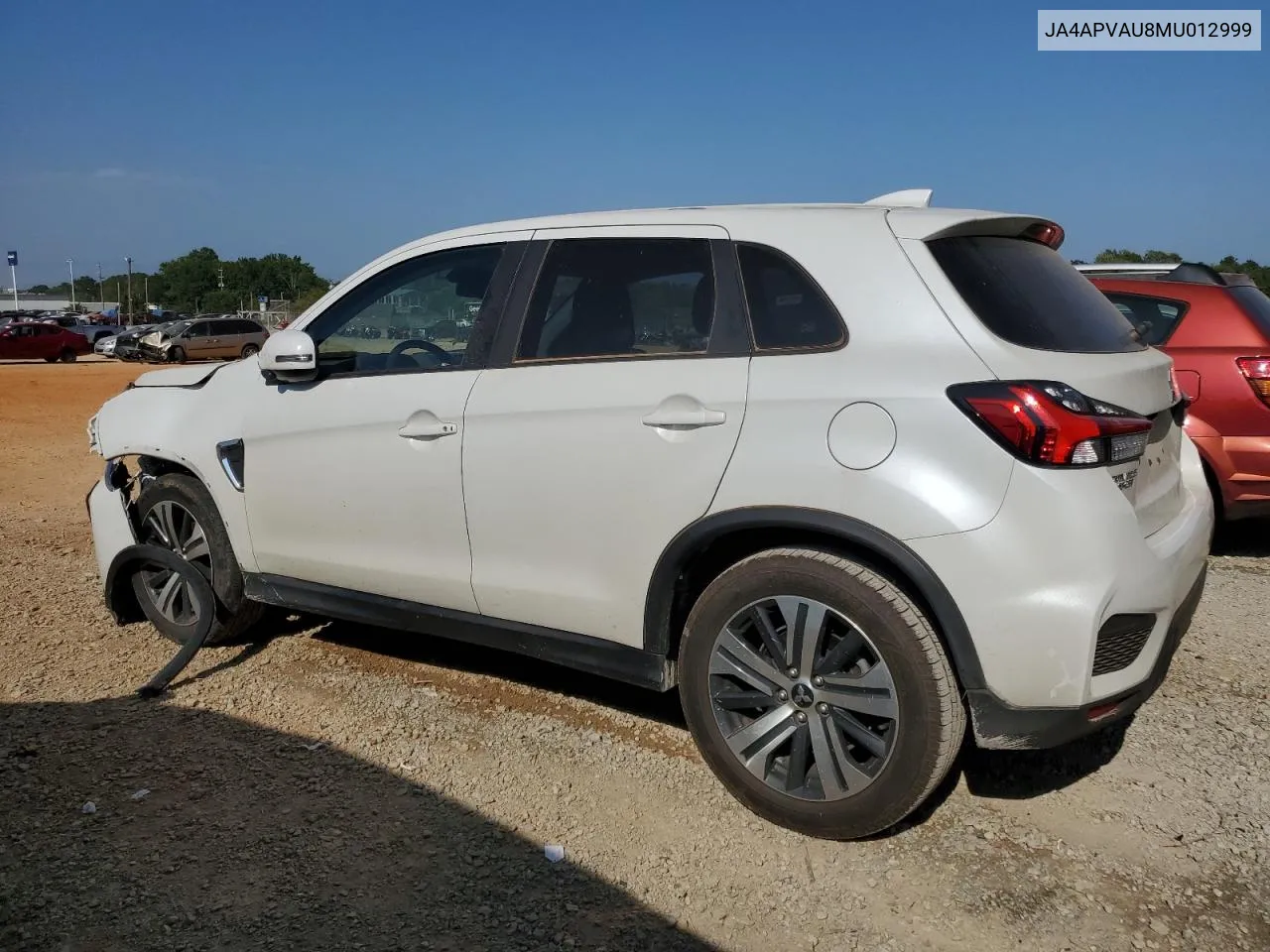 2021 Mitsubishi Outlander Sport Se VIN: JA4APVAU8MU012999 Lot: 69213354