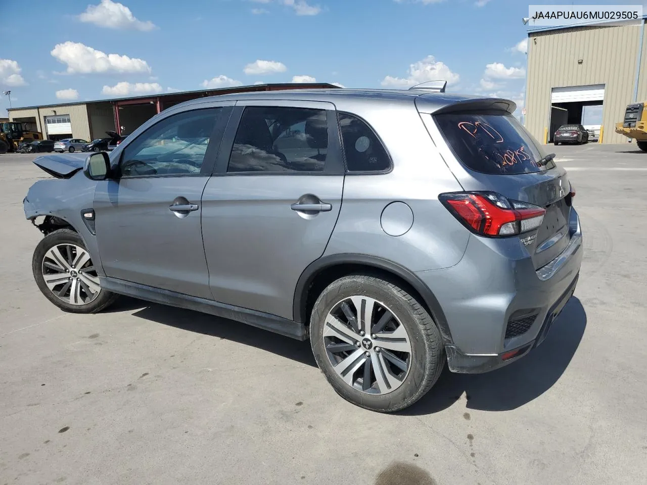 2021 Mitsubishi Outlander Sport Es VIN: JA4APUAU6MU029505 Lot: 69266154