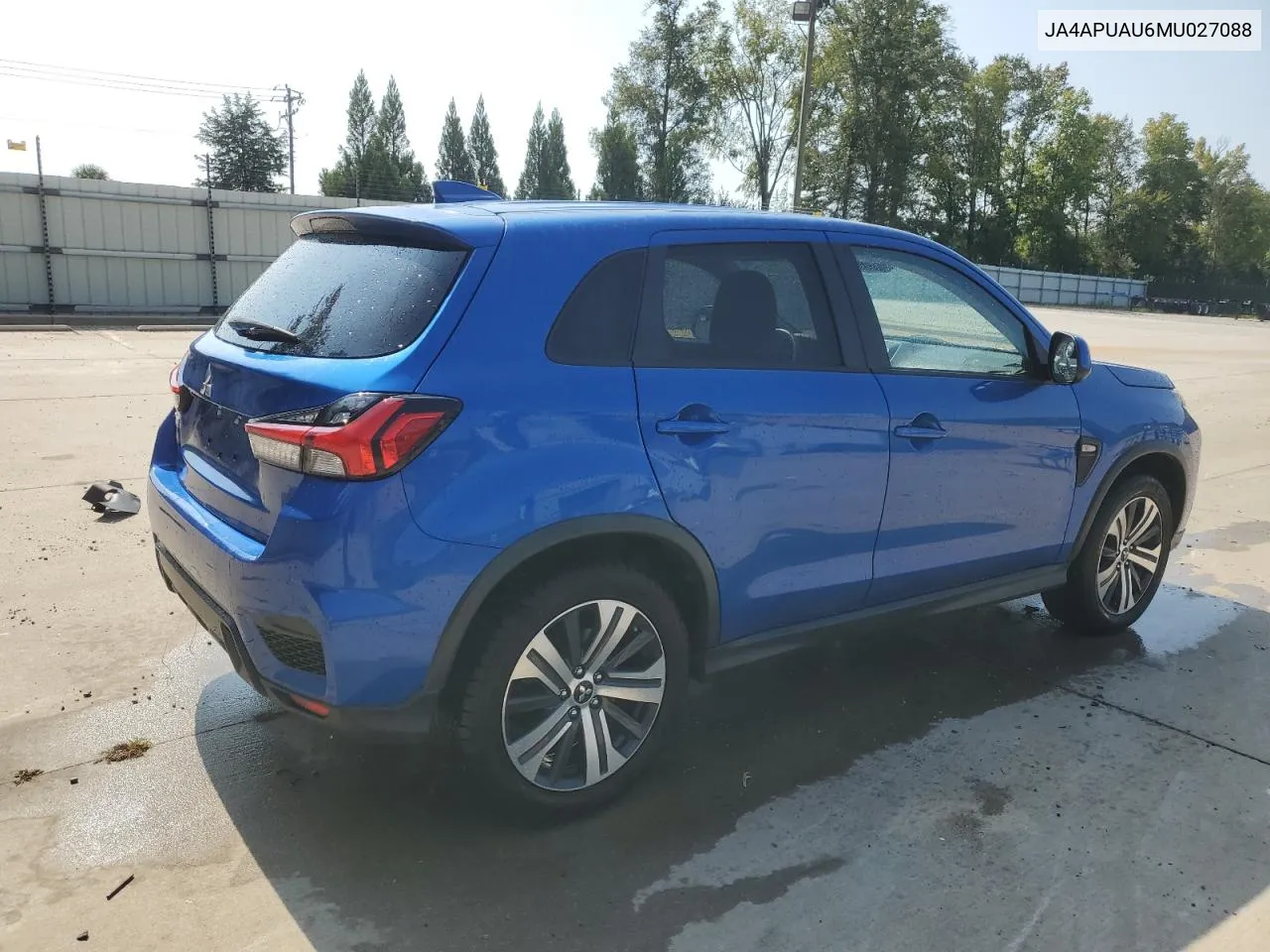 2021 Mitsubishi Outlander Sport Es VIN: JA4APUAU6MU027088 Lot: 69298064