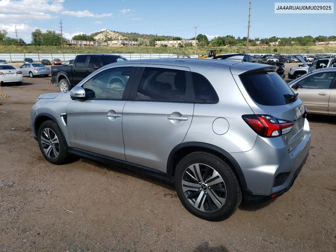 JA4ARUAU0MU029025 2021 Mitsubishi Outlander Sport Es