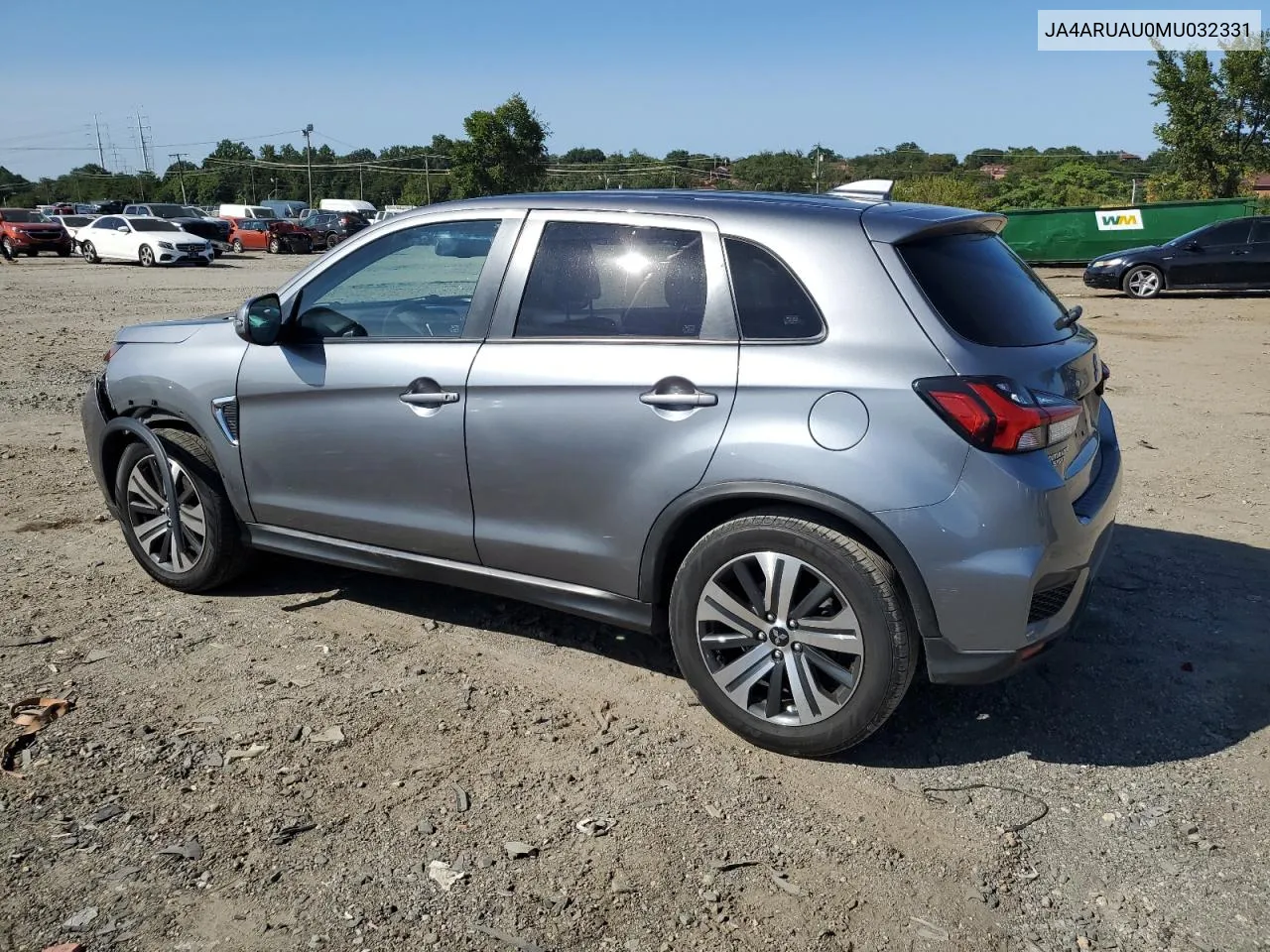 2021 Mitsubishi Outlander Sport Es VIN: JA4ARUAU0MU032331 Lot: 69903734