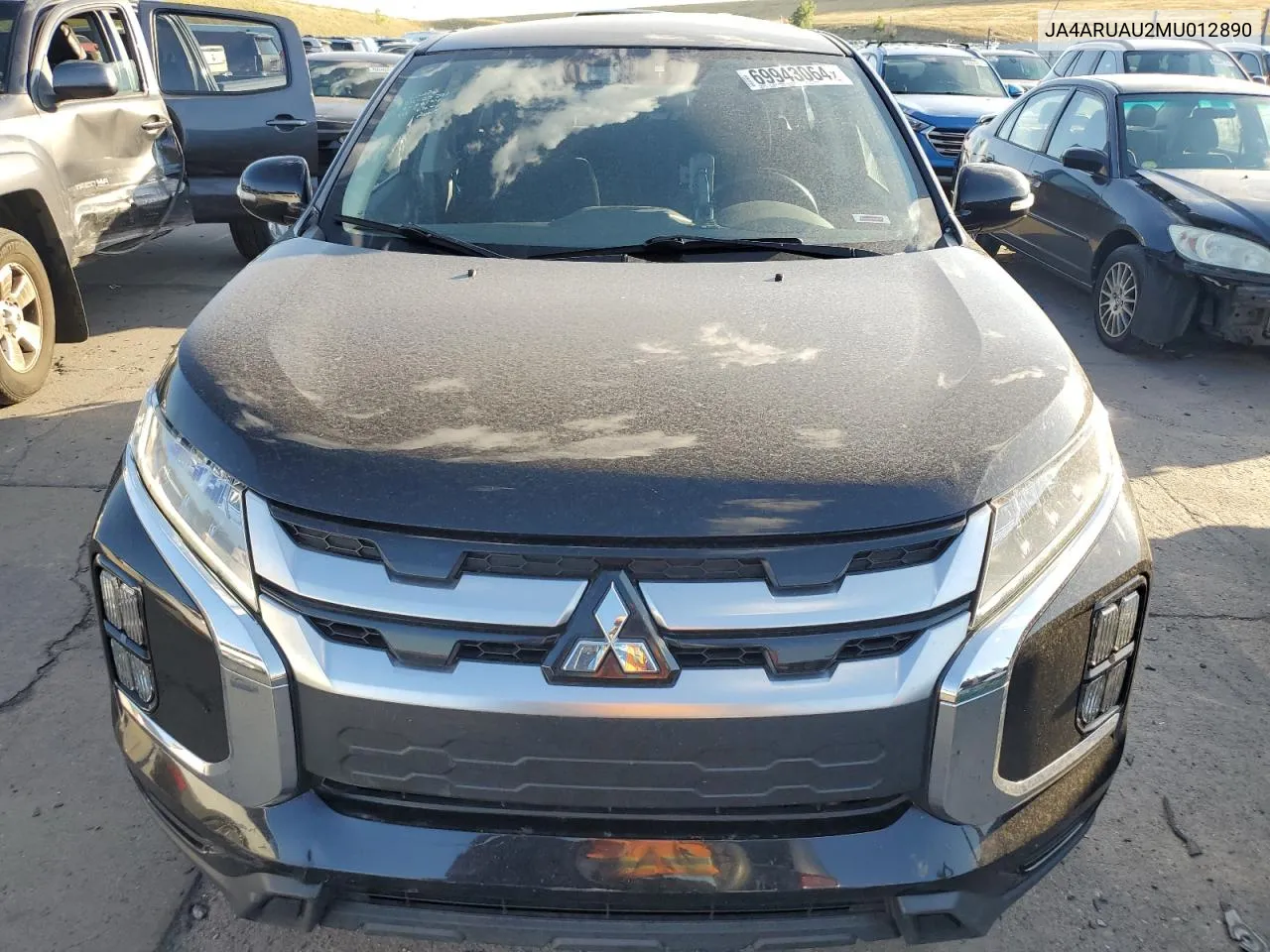 2021 Mitsubishi Outlander Sport Es VIN: JA4ARUAU2MU012890 Lot: 69943064