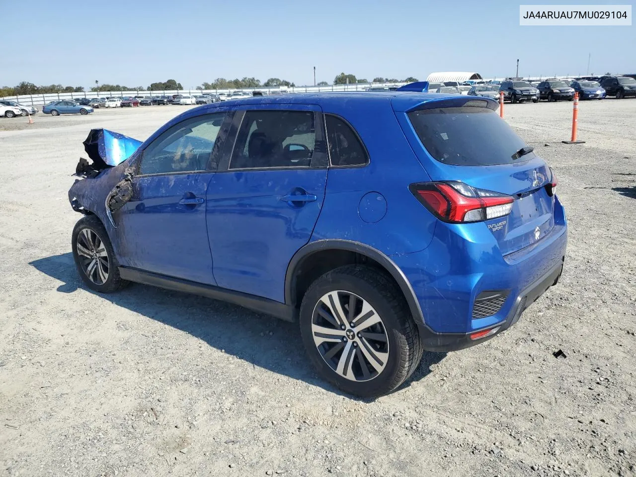 2021 Mitsubishi Outlander Sport Es VIN: JA4ARUAU7MU029104 Lot: 70333264