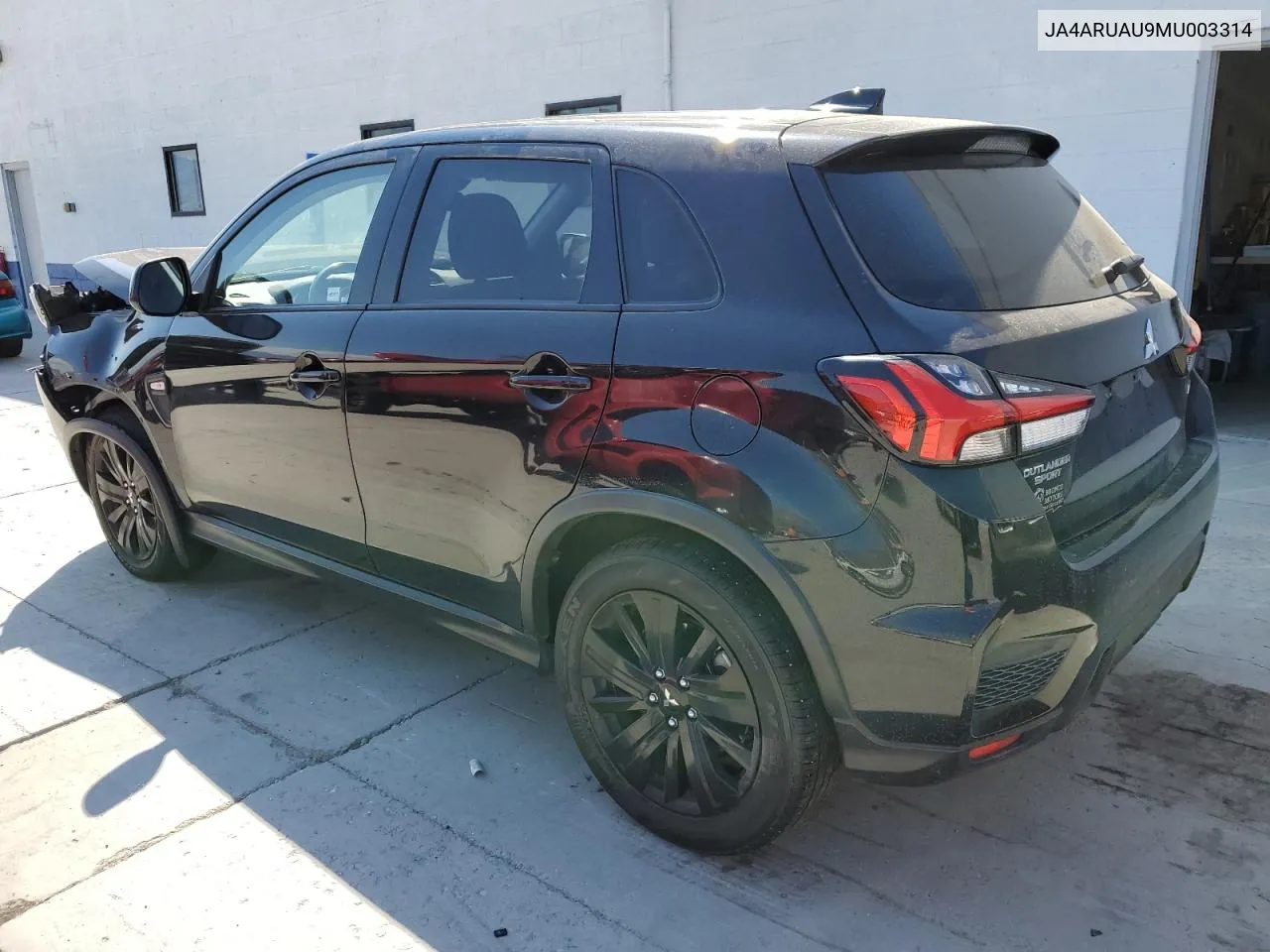 2021 Mitsubishi Outlander Sport Es VIN: JA4ARUAU9MU003314 Lot: 70713144