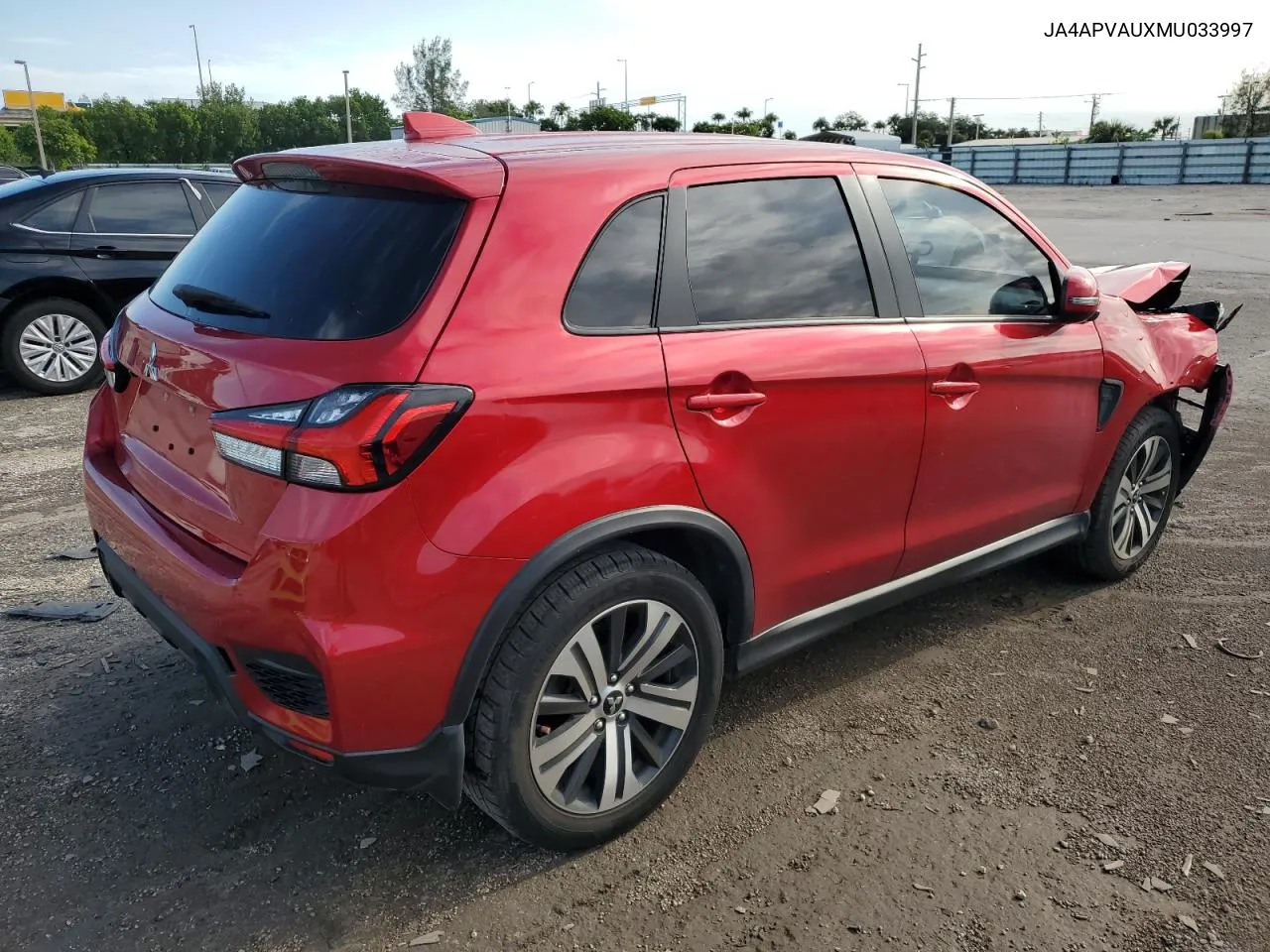 JA4APVAUXMU033997 2021 Mitsubishi Outlander Sport Se