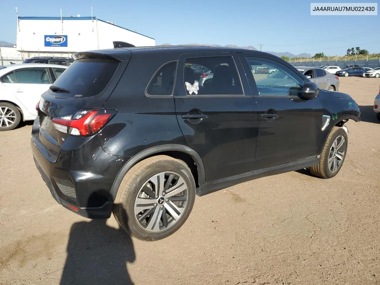 2021 Mitsubishi Outlander Sport Es VIN: JA4ARUAU7MU022430 Lot: 71457474