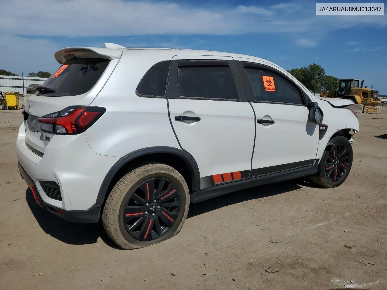 2021 Mitsubishi Outlander Sport Es VIN: JA4ARUAU8MU013347 Lot: 71469604