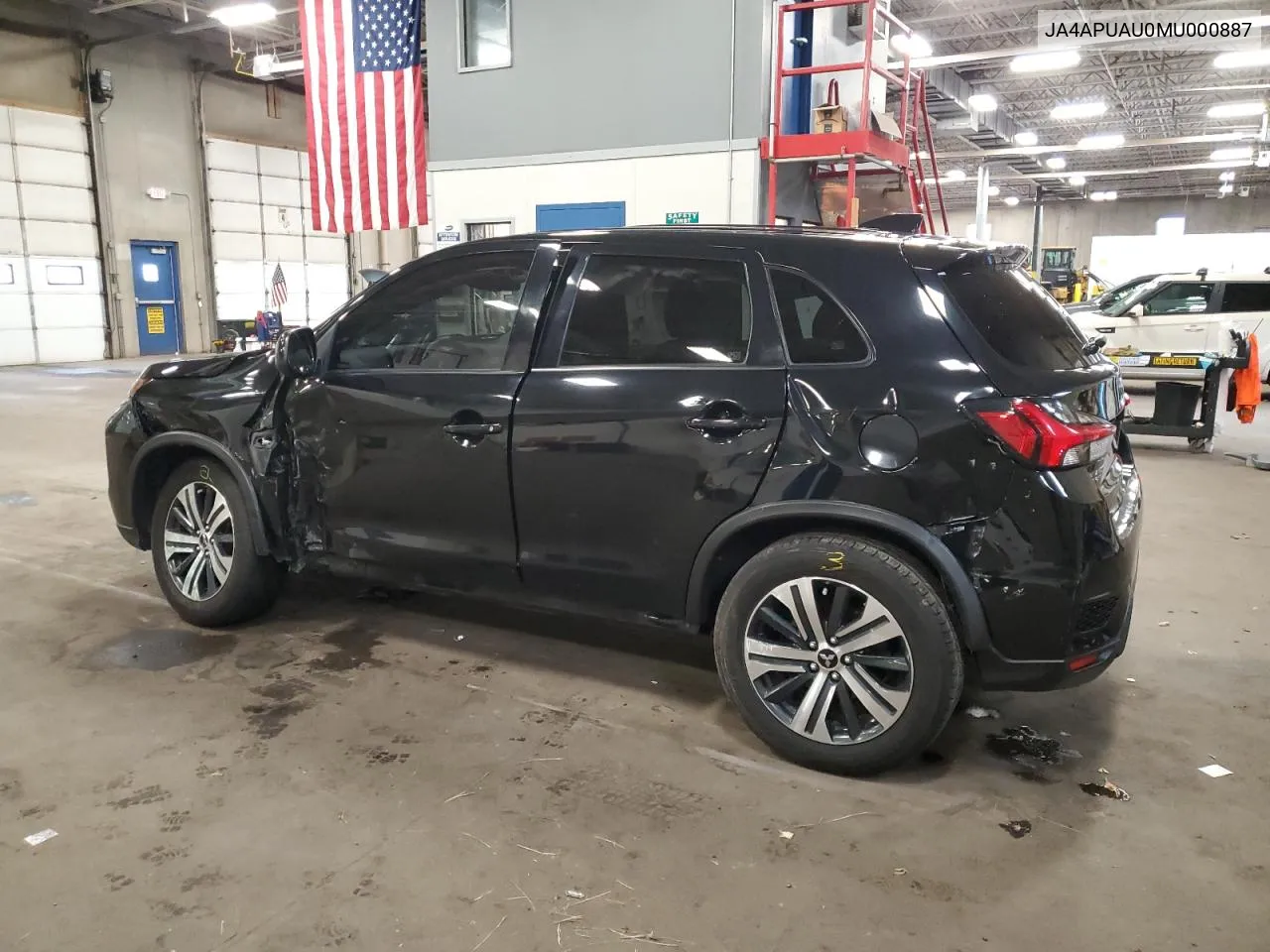 2021 Mitsubishi Outlander Sport Es VIN: JA4APUAU0MU000887 Lot: 72269104