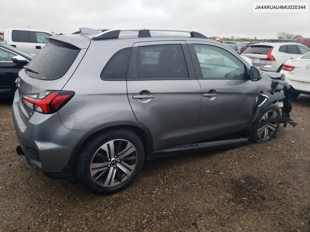 2021 Mitsubishi Outlander Sport Es VIN: JA4ARUAU4MU020344 Lot: 72546294