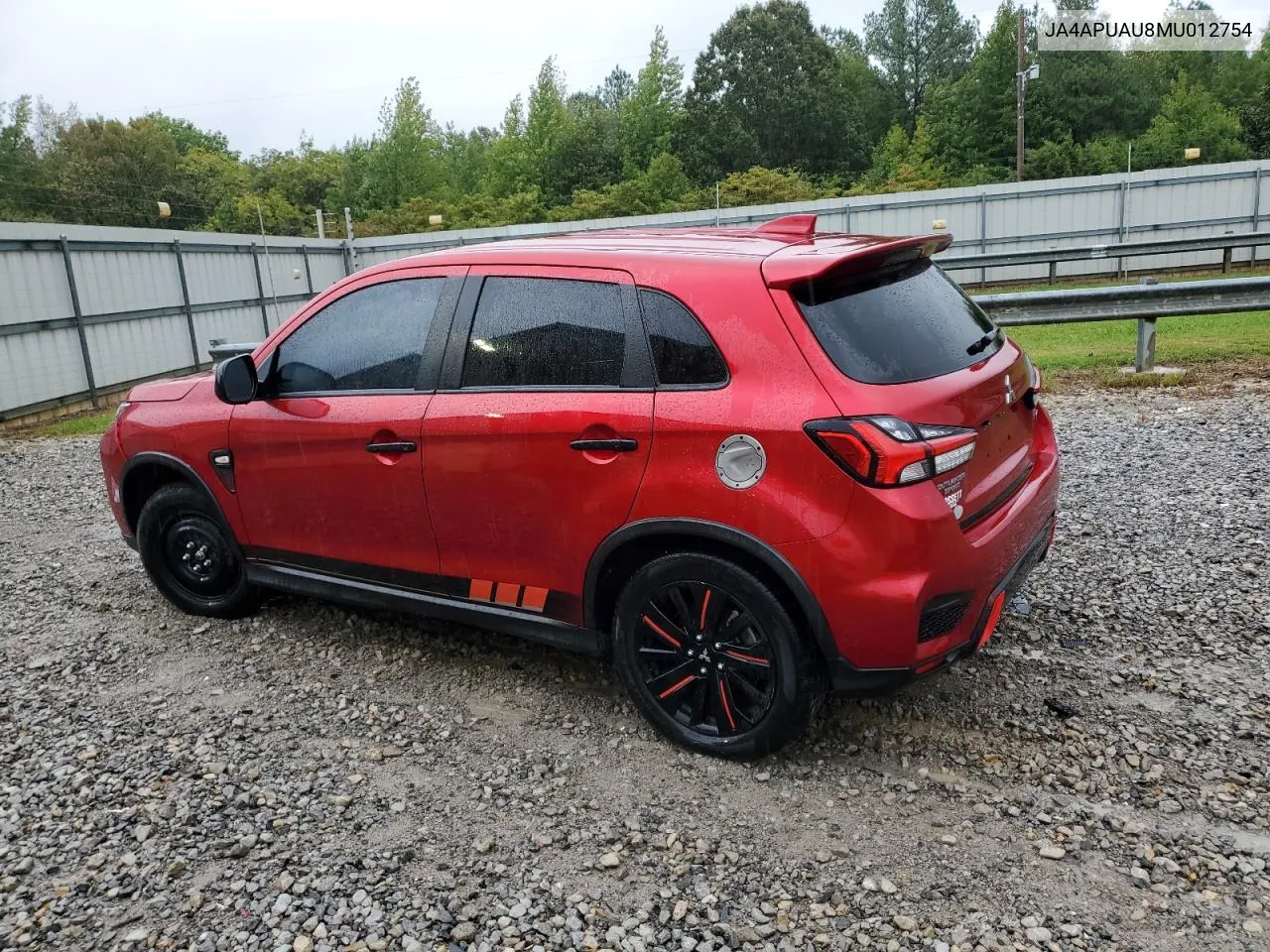 2021 Mitsubishi Outlander Sport Es VIN: JA4APUAU8MU012754 Lot: 73294174