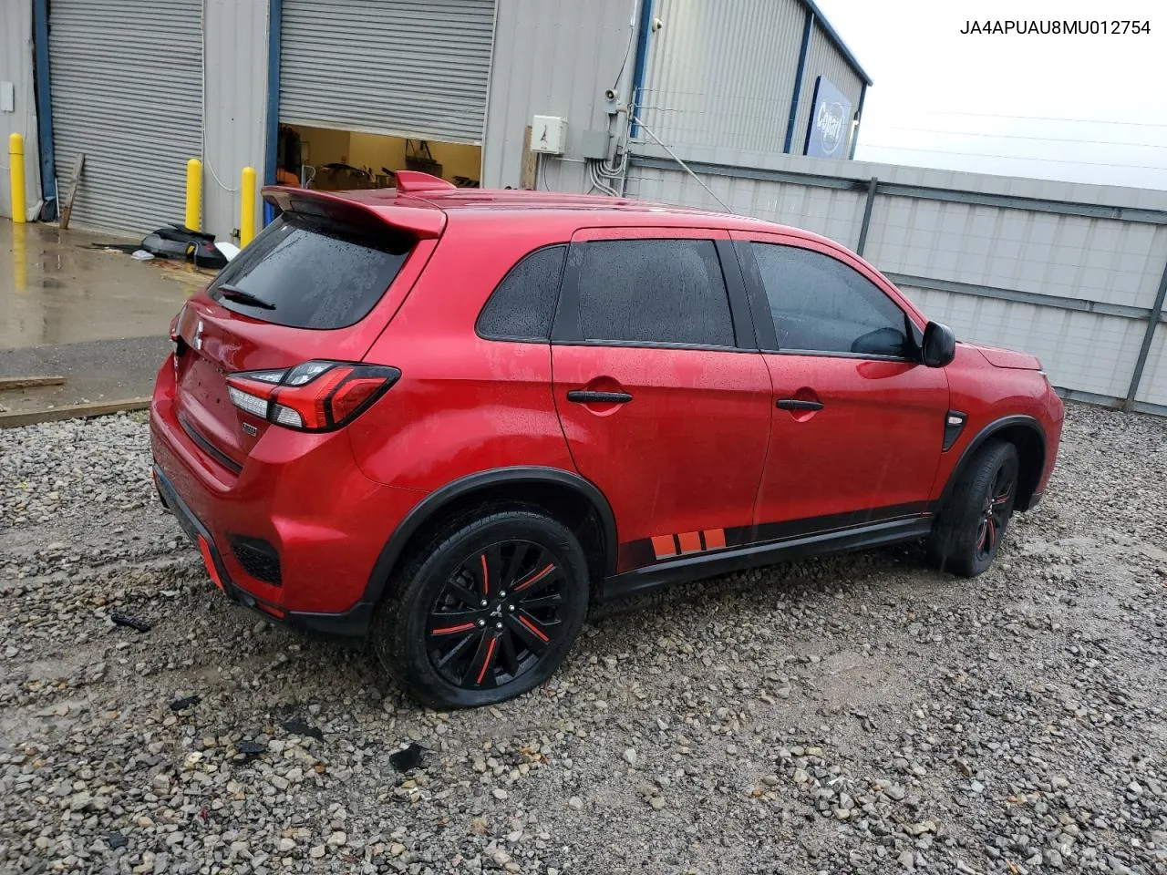 2021 Mitsubishi Outlander Sport Es VIN: JA4APUAU8MU012754 Lot: 73294174