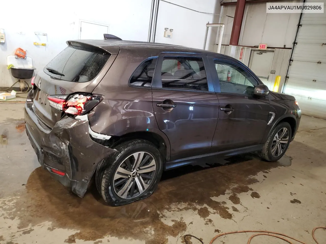 2021 Mitsubishi Outlander Sport Se VIN: JA4APVAU1MU029806 Lot: 75080784