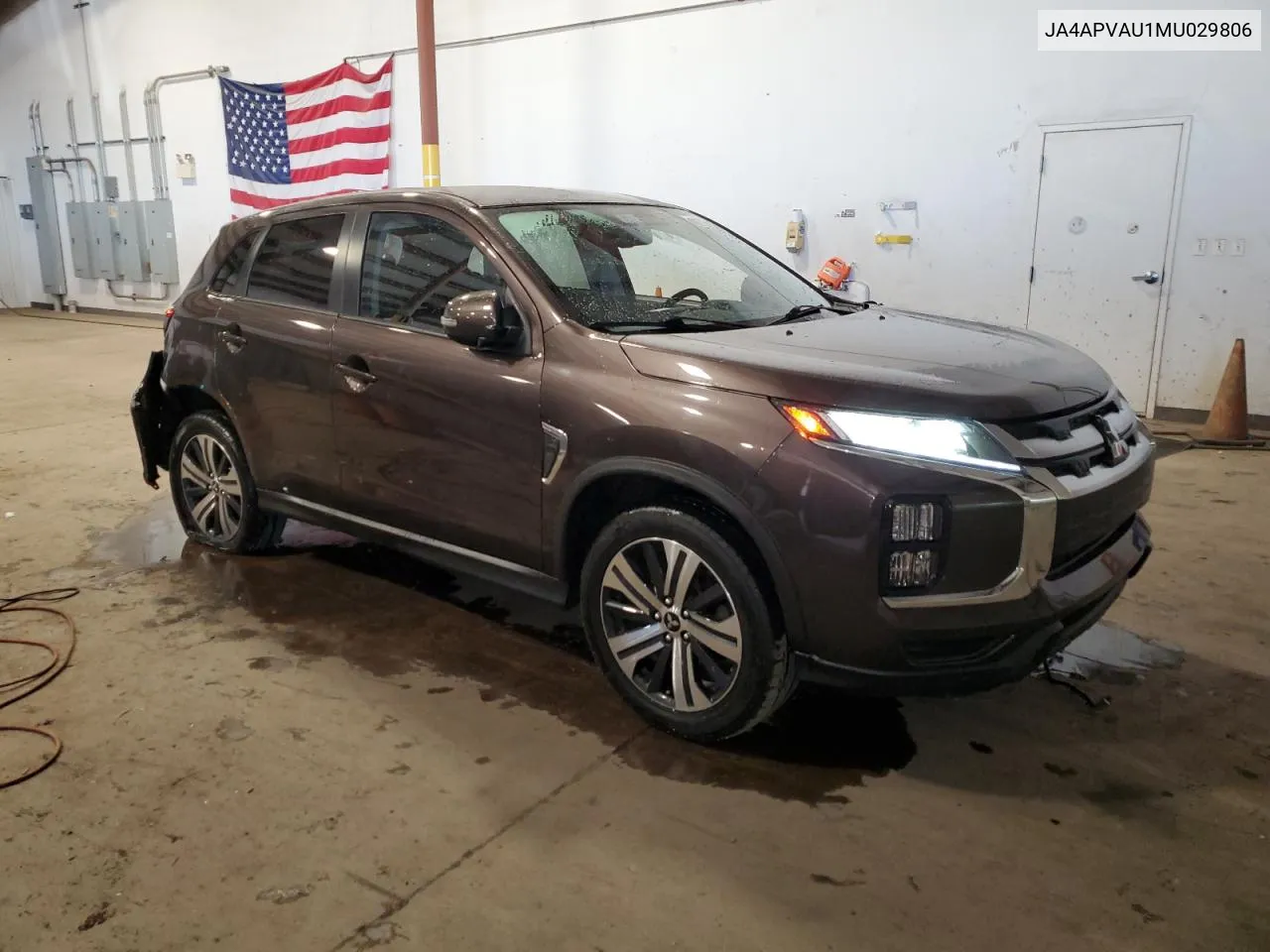 2021 Mitsubishi Outlander Sport Se VIN: JA4APVAU1MU029806 Lot: 75080784