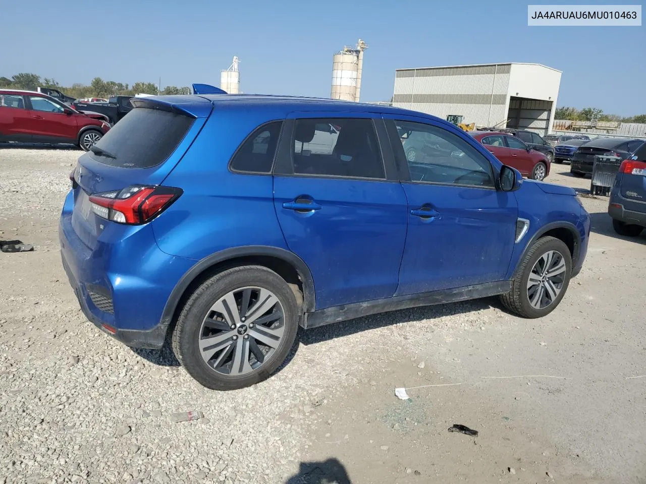 2021 Mitsubishi Outlander Sport Es VIN: JA4ARUAU6MU010463 Lot: 75427404