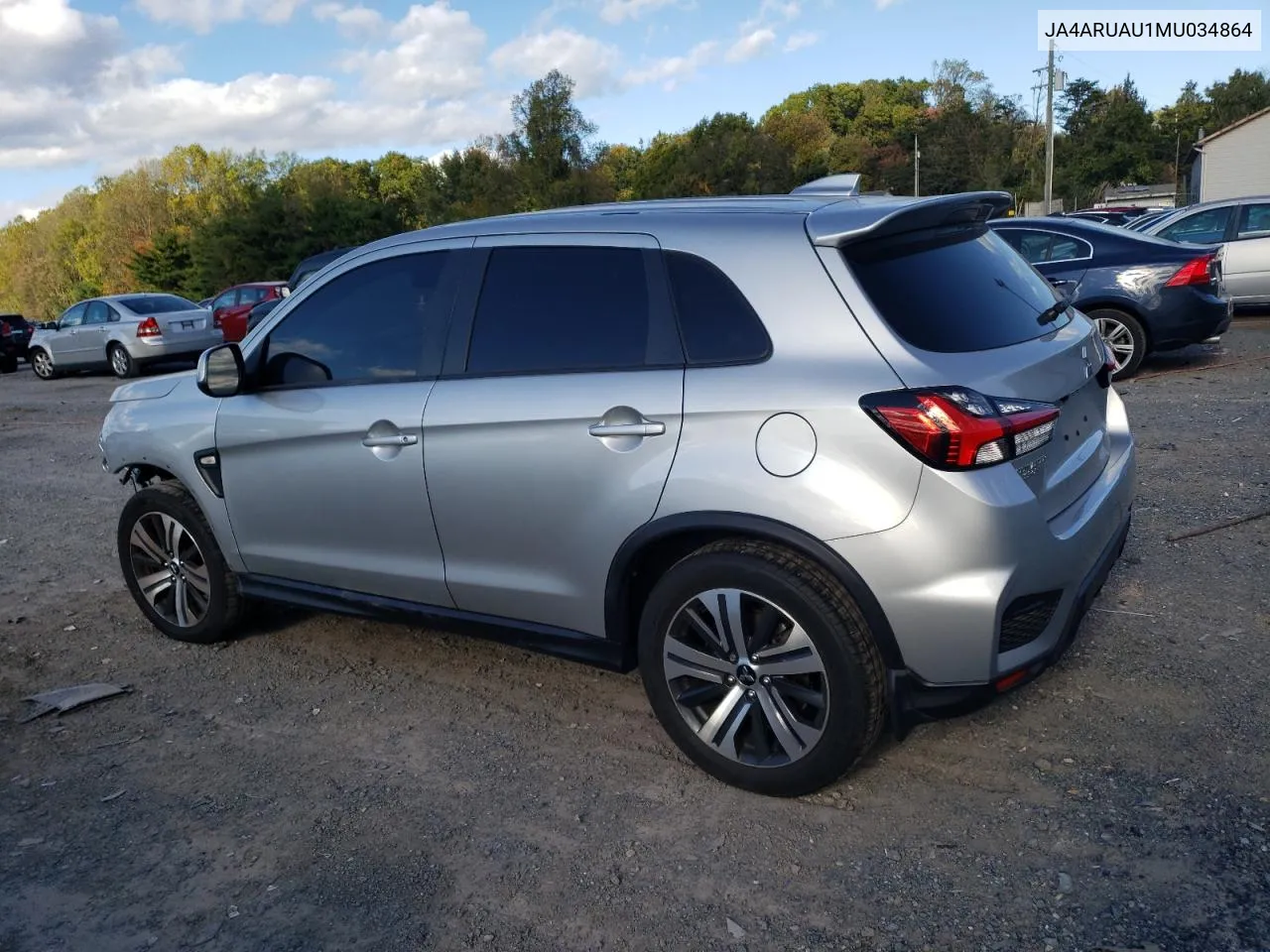 2021 Mitsubishi Outlander Sport Es VIN: JA4ARUAU1MU034864 Lot: 75463654