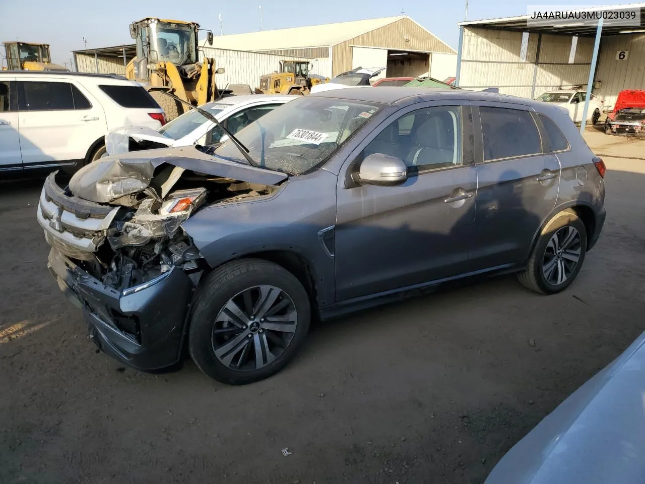 2021 Mitsubishi Outlander Sport Es VIN: JA4ARUAU3MU023039 Lot: 76301844