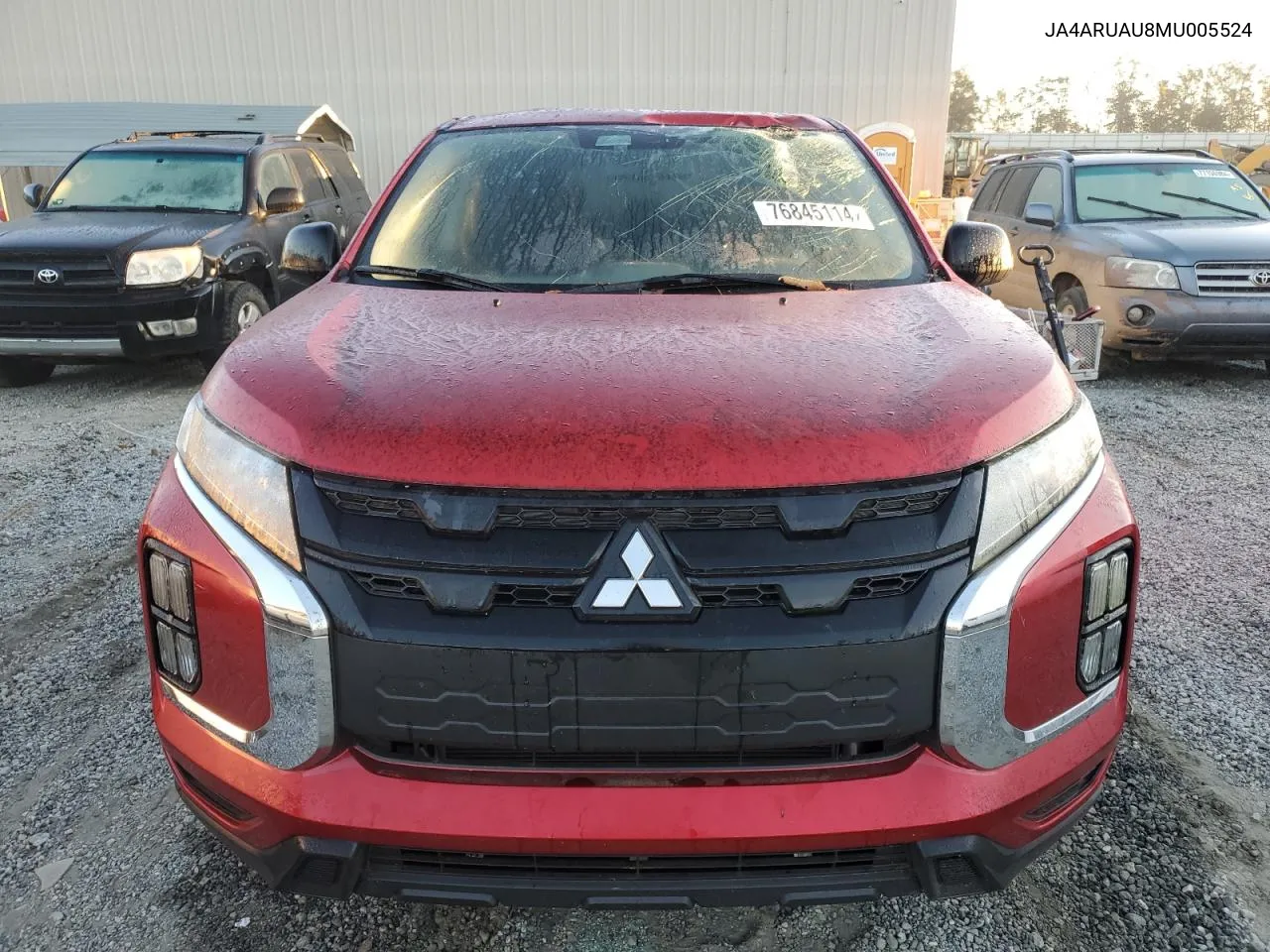 2021 Mitsubishi Outlander Sport Es VIN: JA4ARUAU8MU005524 Lot: 76845114