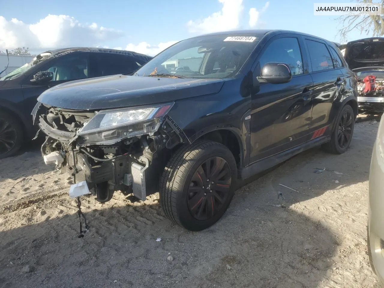 JA4APUAU7MU012101 2021 Mitsubishi Outlander Sport Es