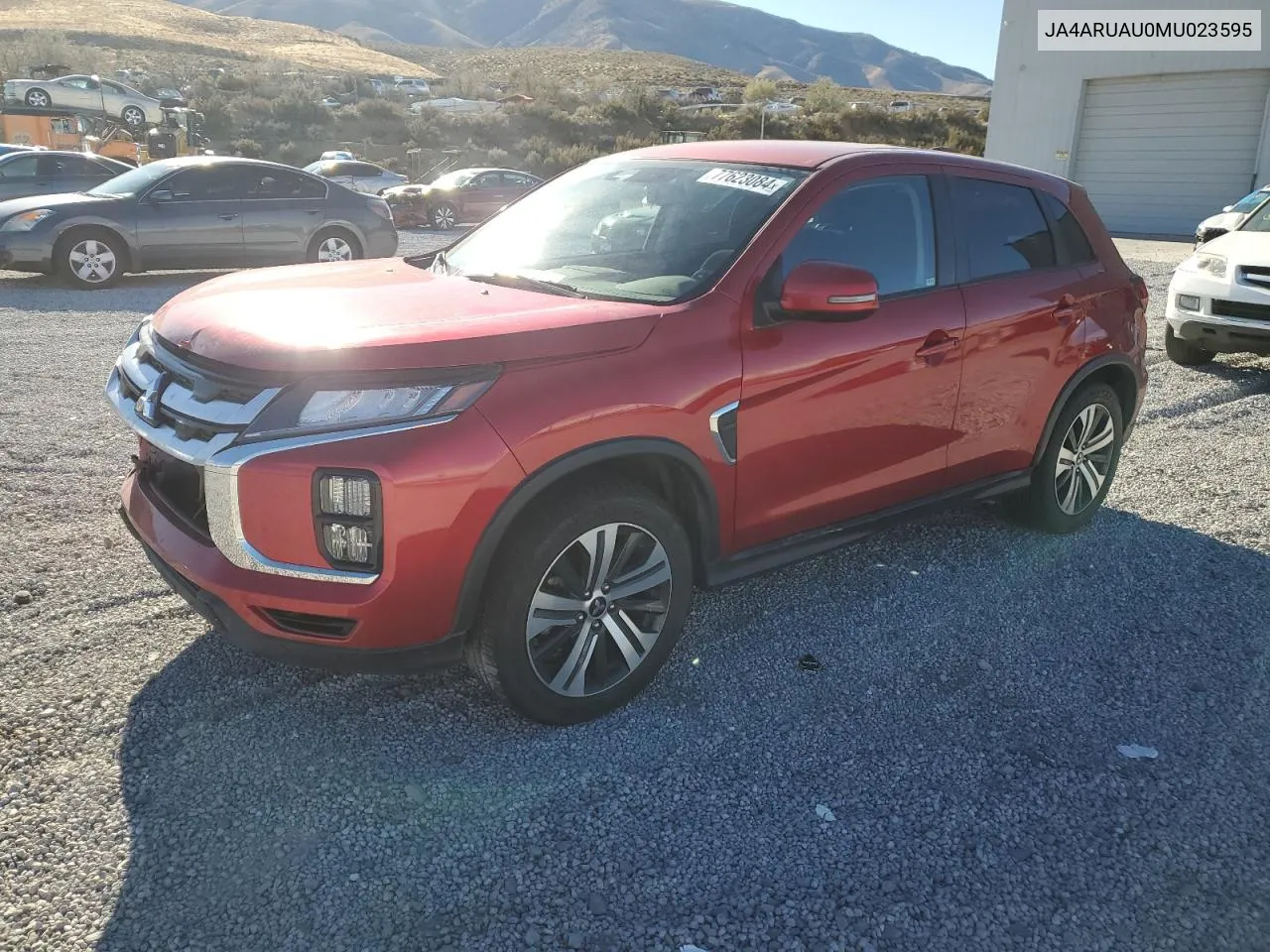 2021 Mitsubishi Outlander Sport Es VIN: JA4ARUAU0MU023595 Lot: 77623084