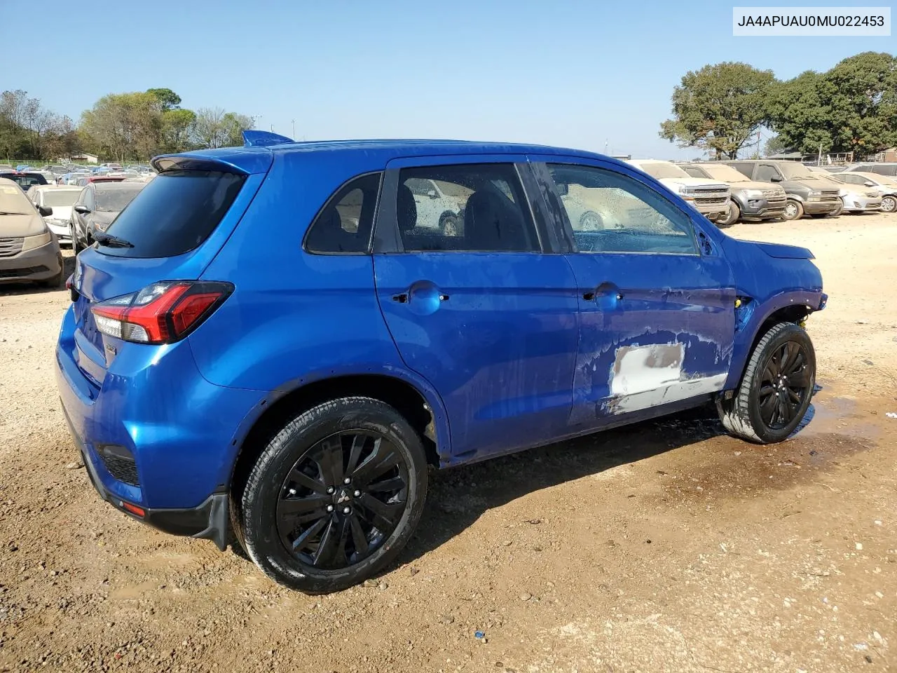 2021 Mitsubishi Outlander Sport Es VIN: JA4APUAU0MU022453 Lot: 77773354