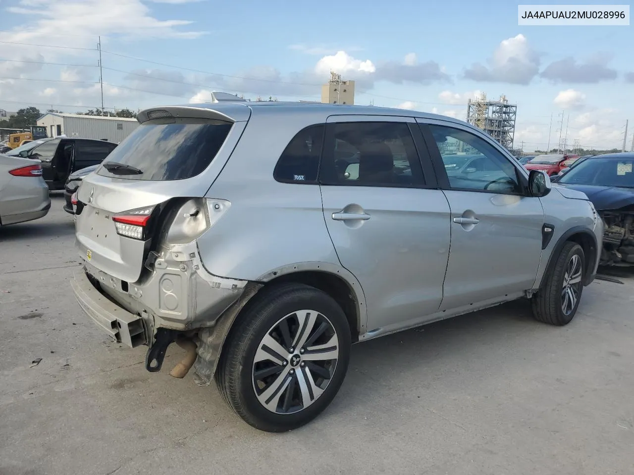 2021 Mitsubishi Outlander Sport Es VIN: JA4APUAU2MU028996 Lot: 77894564