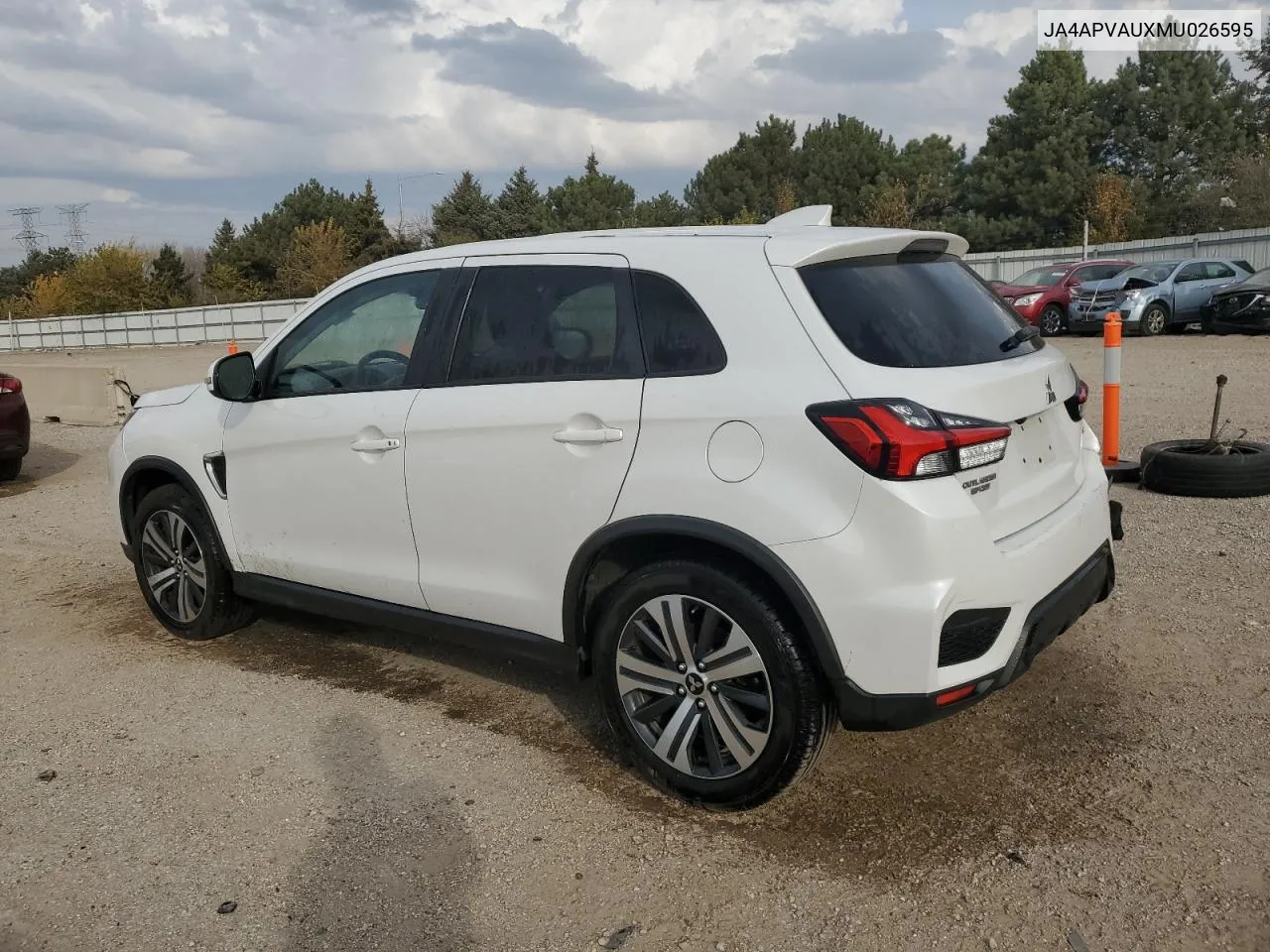 2021 Mitsubishi Outlander Sport Se VIN: JA4APVAUXMU026595 Lot: 78618264