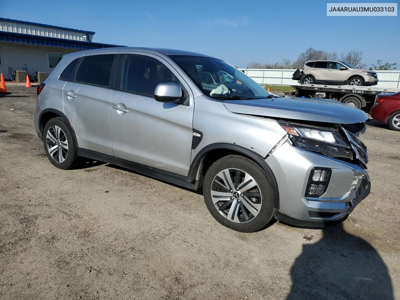 2021 Mitsubishi Outlander Sport Es VIN: JA4ARUAU3MU033103 Lot: 79856464