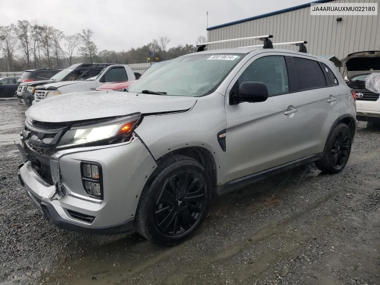 2021 Mitsubishi Outlander Sport Es VIN: JA4ARUAUXMU022180 Lot: 80819614