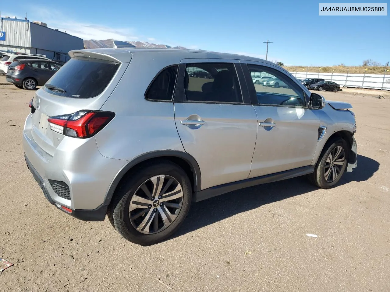 2021 Mitsubishi Outlander Sport Es VIN: JA4ARUAU8MU025806 Lot: 81034954