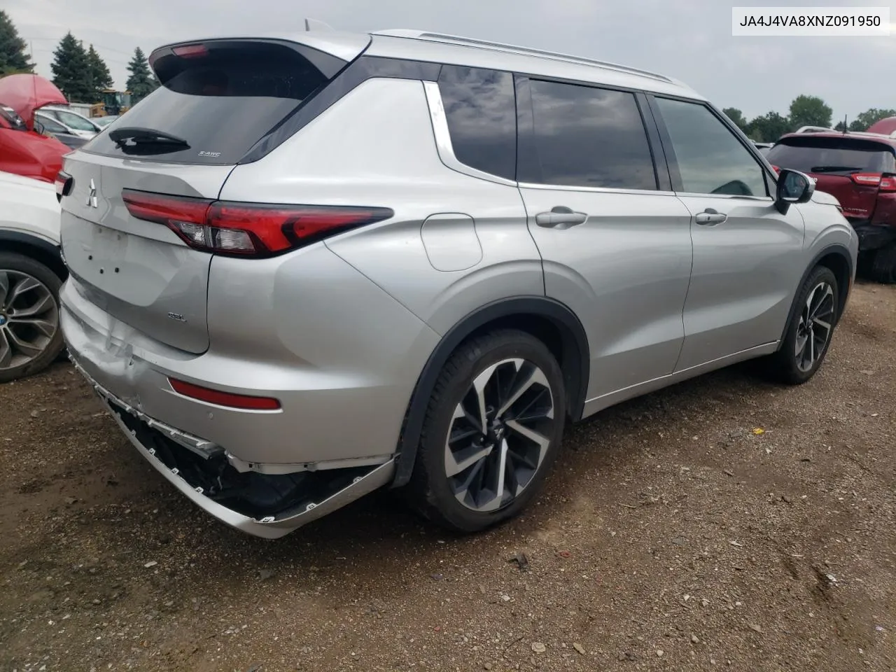 JA4J4VA8XNZ091950 2022 Mitsubishi Outlander Sel