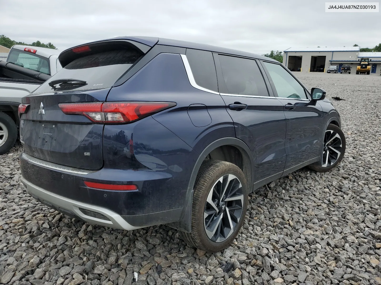 2022 Mitsubishi Outlander Se VIN: JA4J4UA87NZ030193 Lot: 64222734